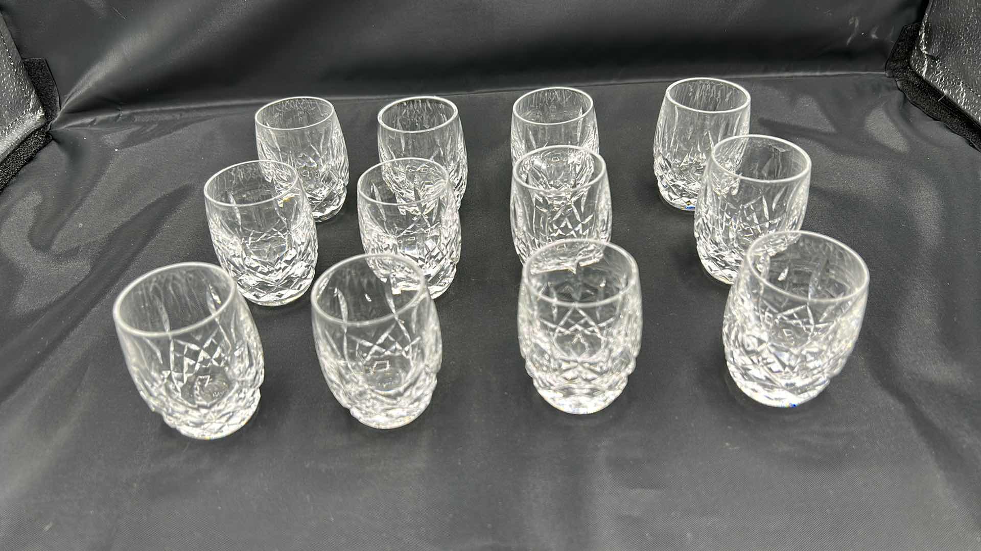 Photo 4 of 12 WATERFORD CUT CRYSTAL LIQUOR GLASSES