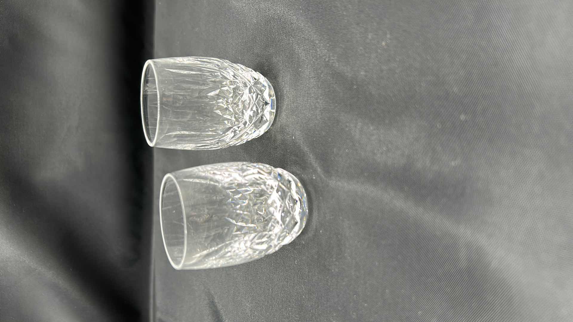 Photo 3 of 12 WATERFORD CUT CRYSTAL LIQUOR GLASSES