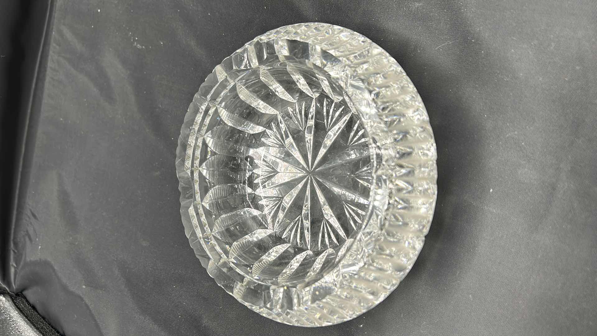 Photo 2 of 3 - WATERFORD CRYSTAL ASHTRAYS