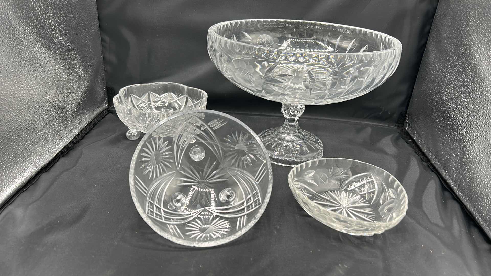 Photo 7 of 4 WATERFORD CUT CRYSTAL PIECES