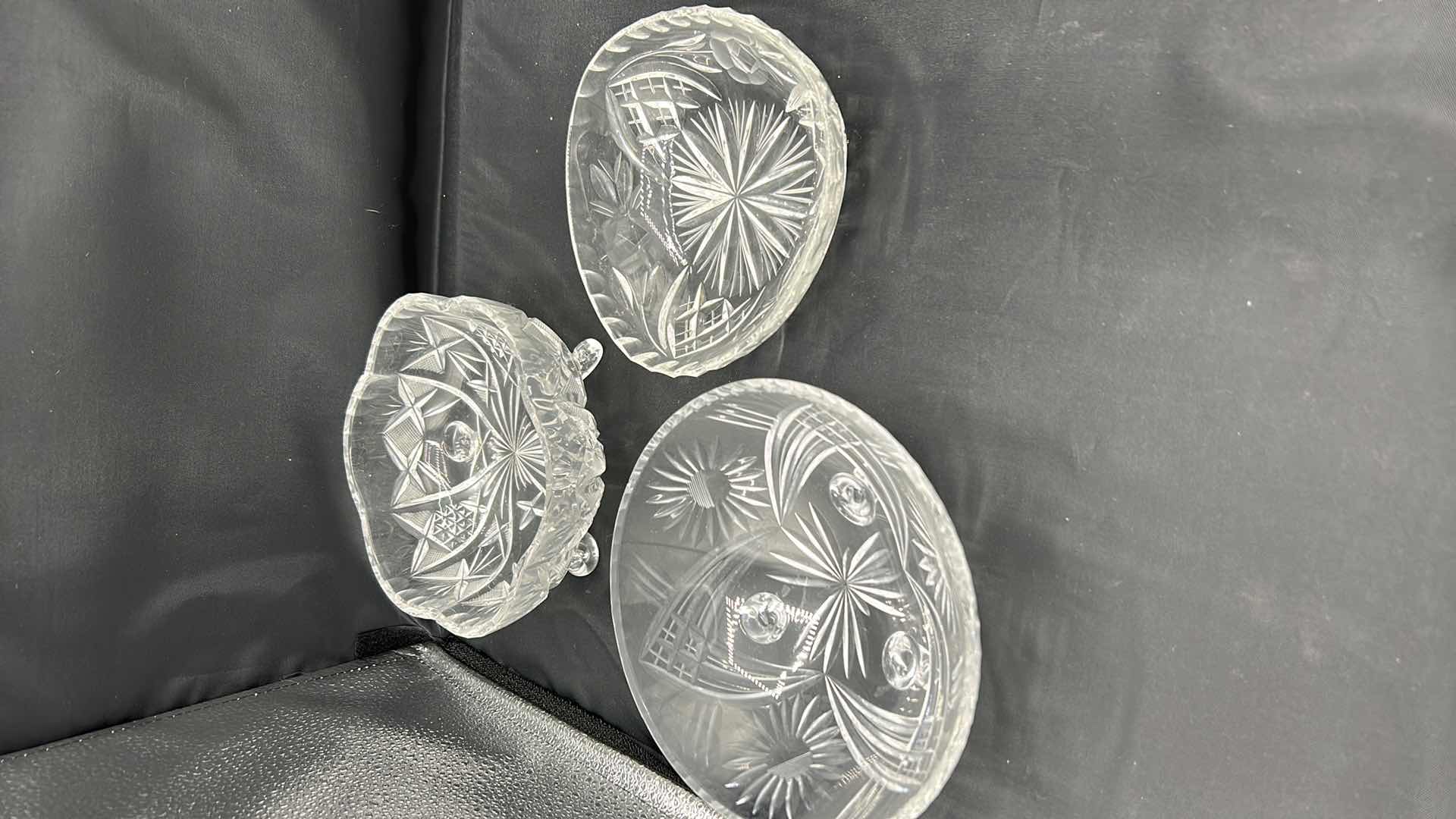 Photo 5 of 4 WATERFORD CUT CRYSTAL PIECES