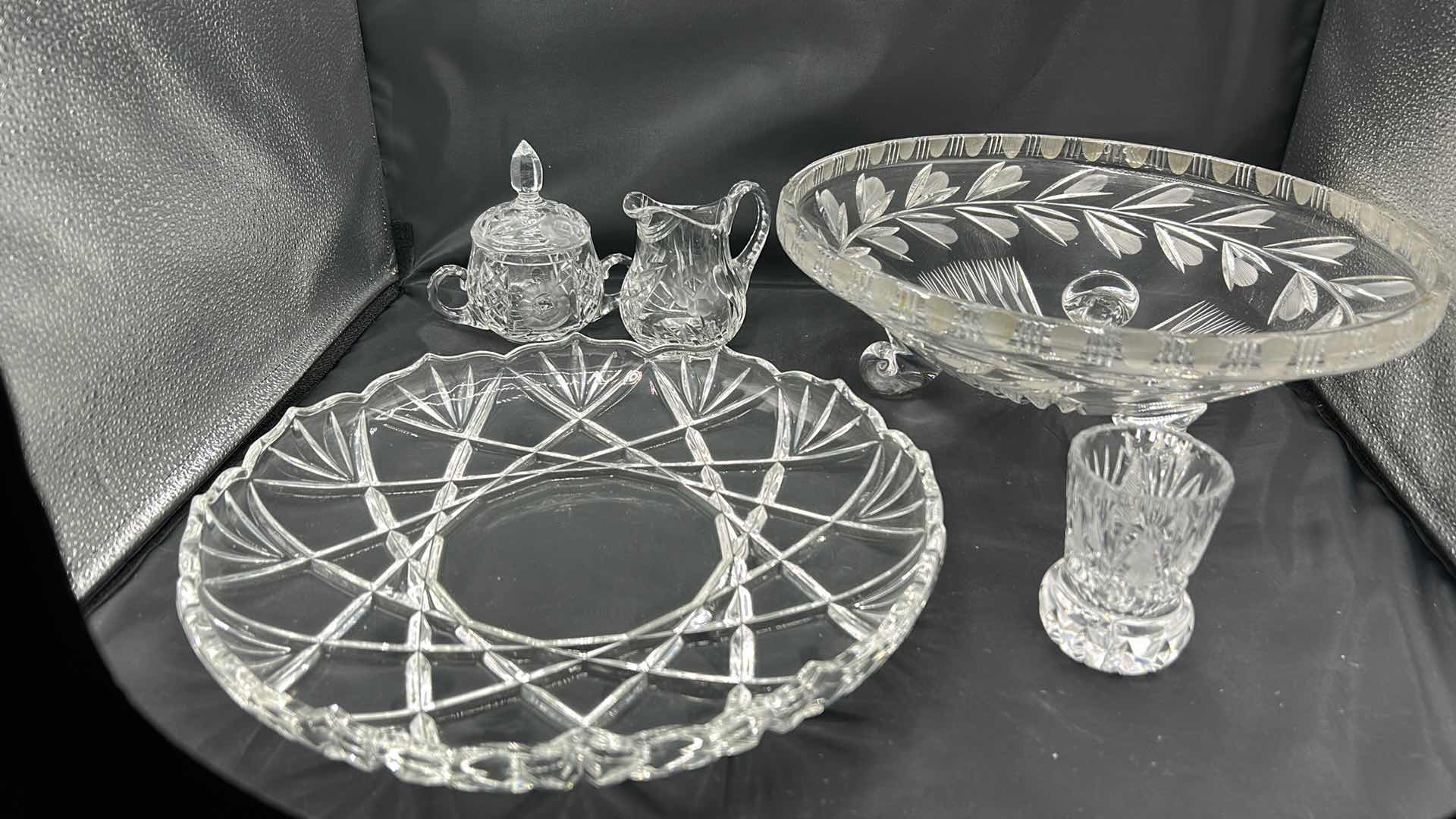 Photo 1 of 5 WATERFORD CUT CRYSTAL PIECES