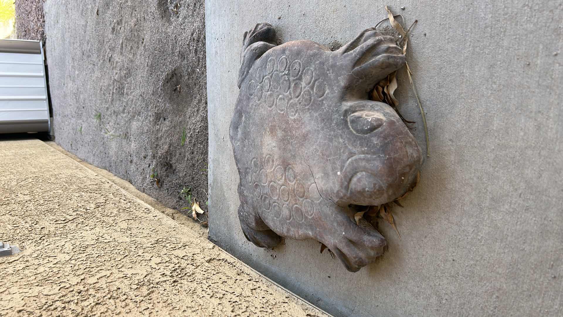 Photo 2 of OUTDOOR DECOR CONCRETE FROG 17” x 17”