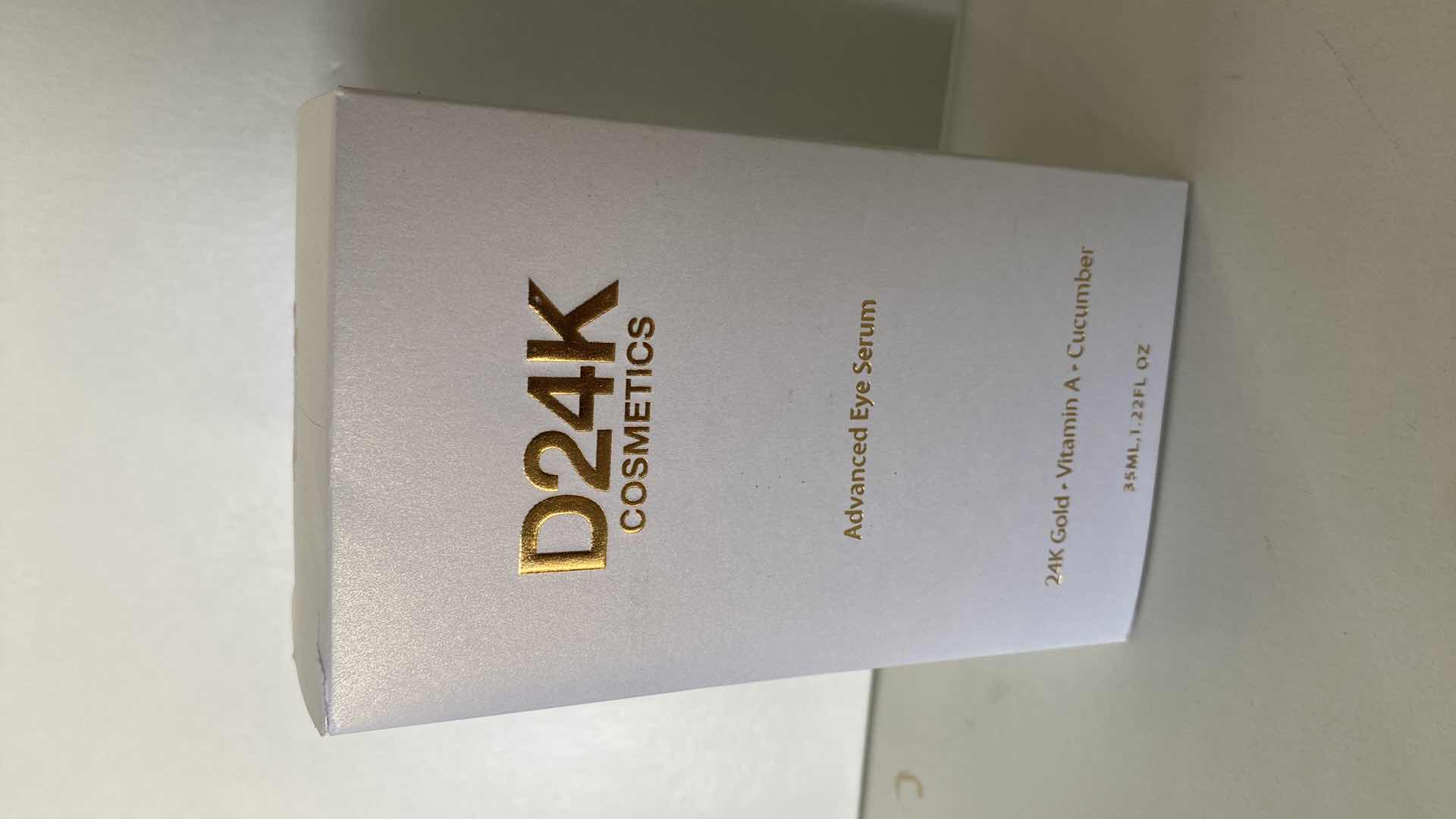 Photo 2 of NEW - D24K ADVANCED EYE SERUM - CONTOURS THE SKIN AROUND THE EYE AREA, SMOOTH SKIN TEXTURE AND REDUCE PUFFINESS AND SAGGING SKIN