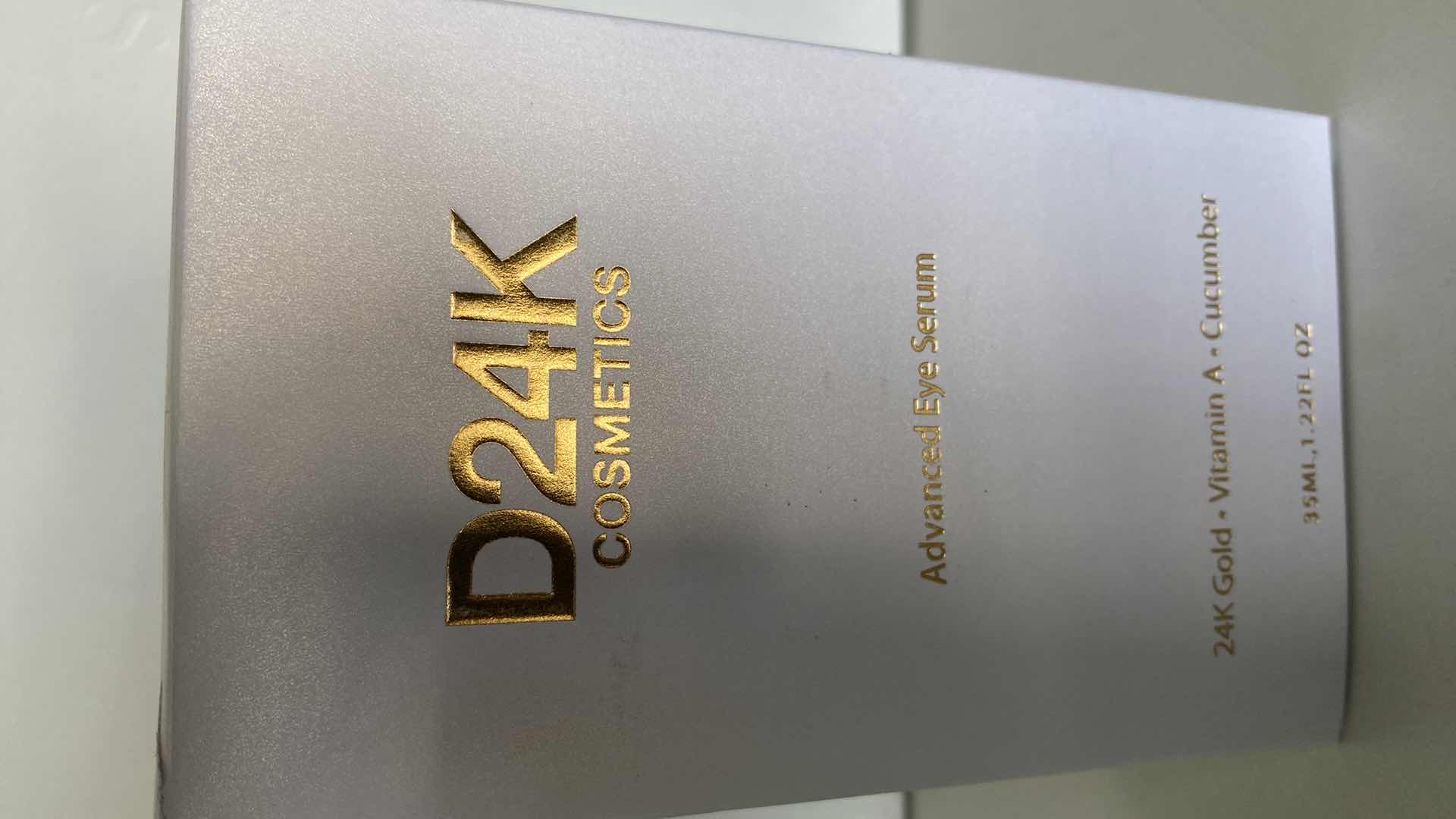 Photo 2 of NEW - D24K ADVANCED EYE SERUM - CONTOURS THE SKIN AROUND THE EYE AREA, SMOOTH SKIN TEXTURE AND REDUCE PUFFINESS AND SAGGING SKIN