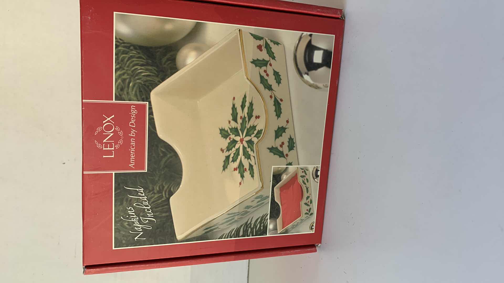 Photo 4 of LENOX HOLIDAY NAPKINS HOLDER