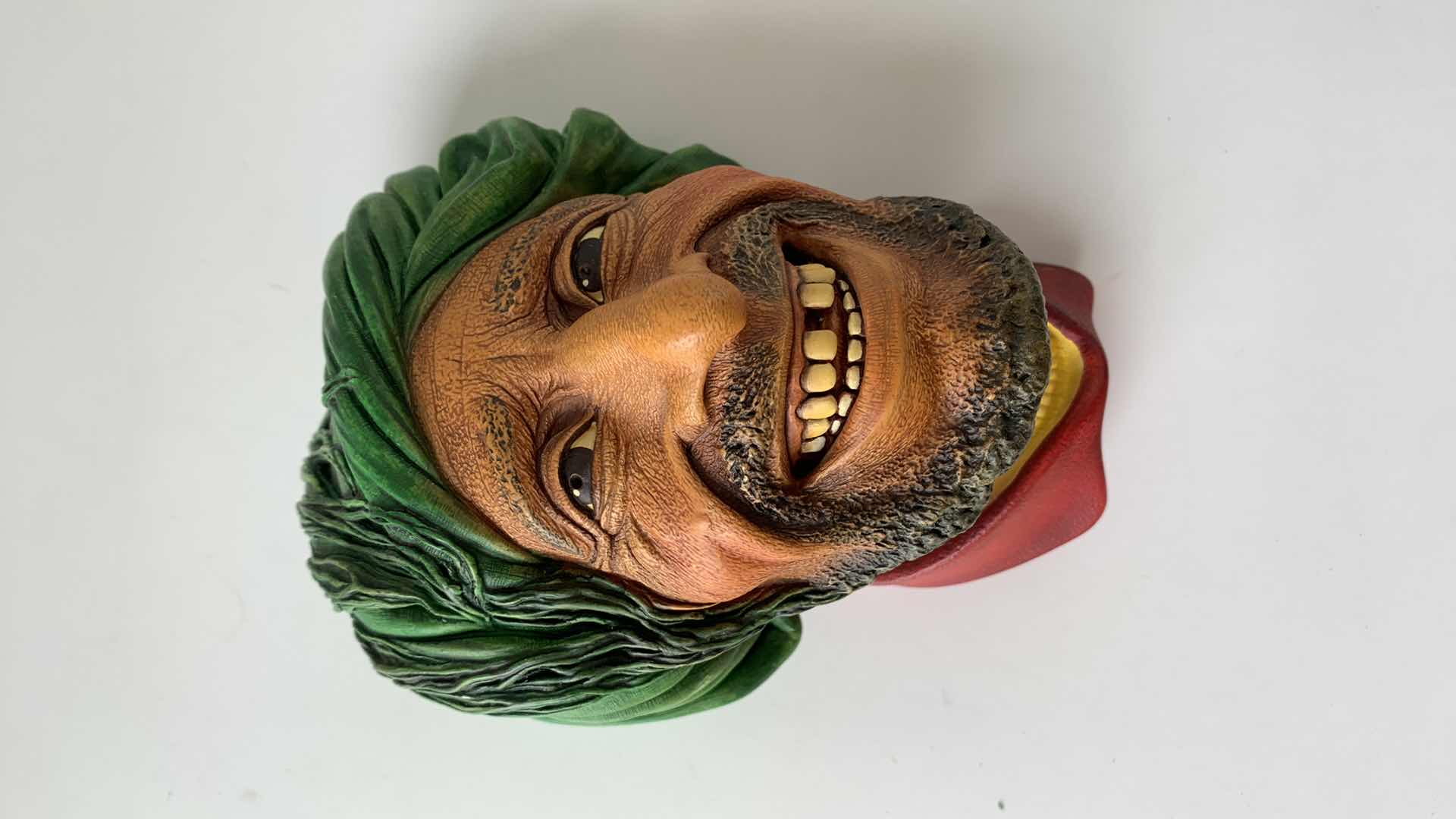 Photo 1 of BOSSONS CONGLETON ENGLAND CHALKWARE HEAD 5.5” TALL