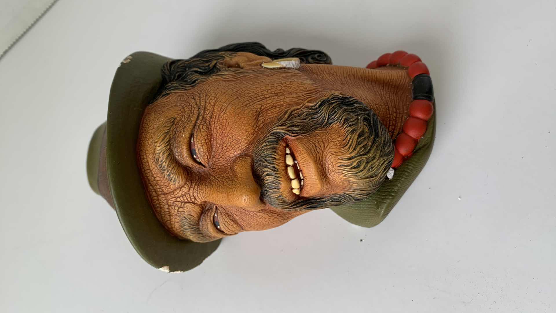 Photo 1 of BOSSONS CONGLETON ENGLAND CHALKWARE HEAD 5.5” TALL