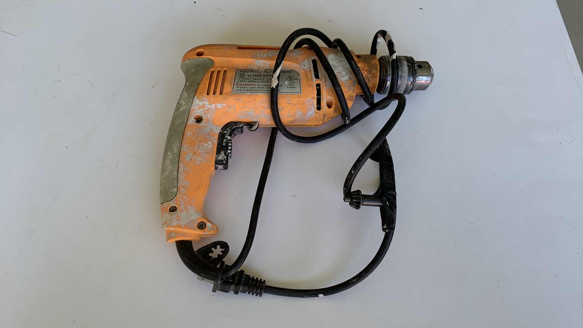 Photo 1 of CHICAGO ELECTRIC 1/2” HAMMER DRILL