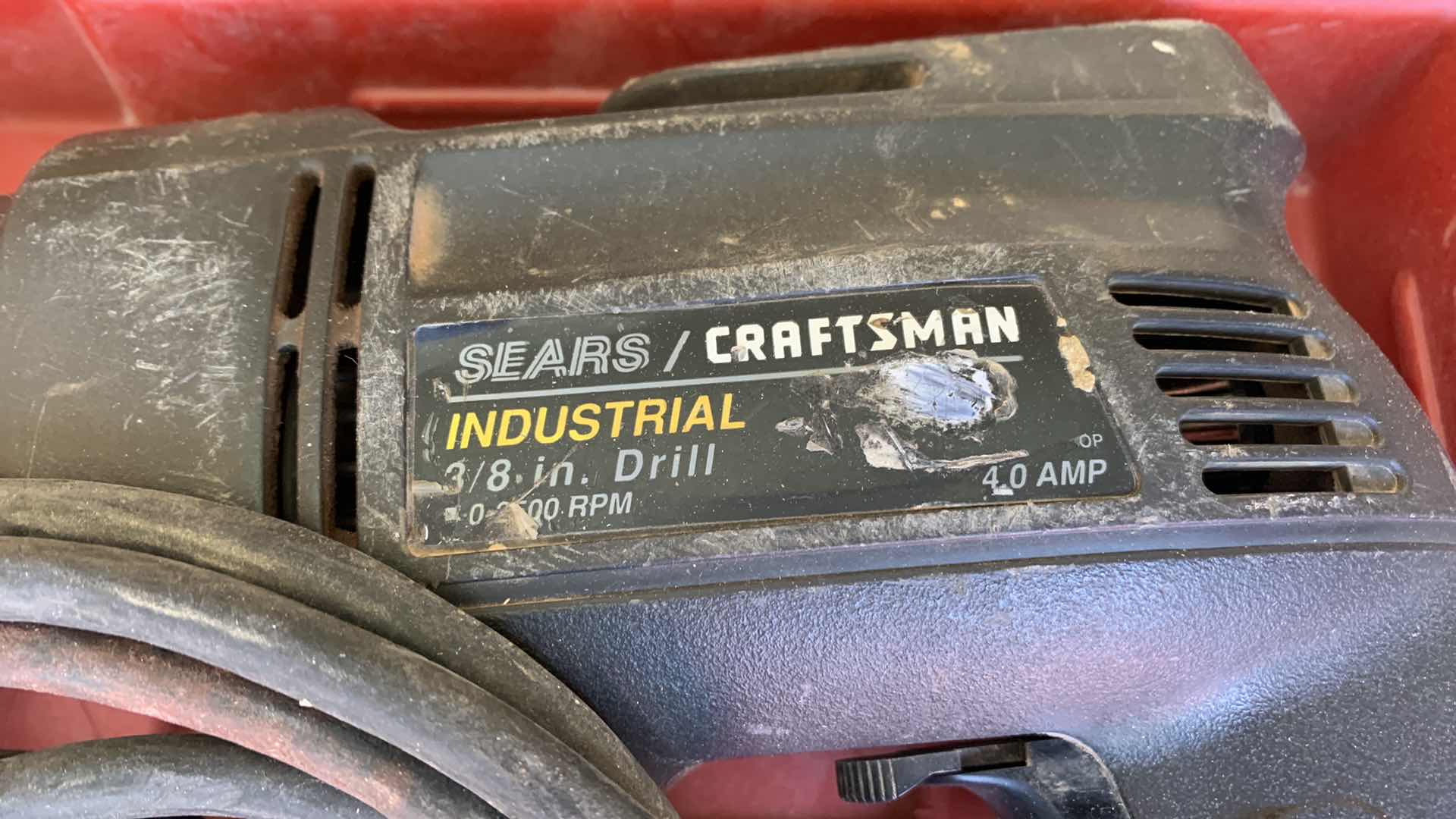 Photo 2 of SEARS/CRAFTSMAN INDUSTRIAL 3/8” DRILL