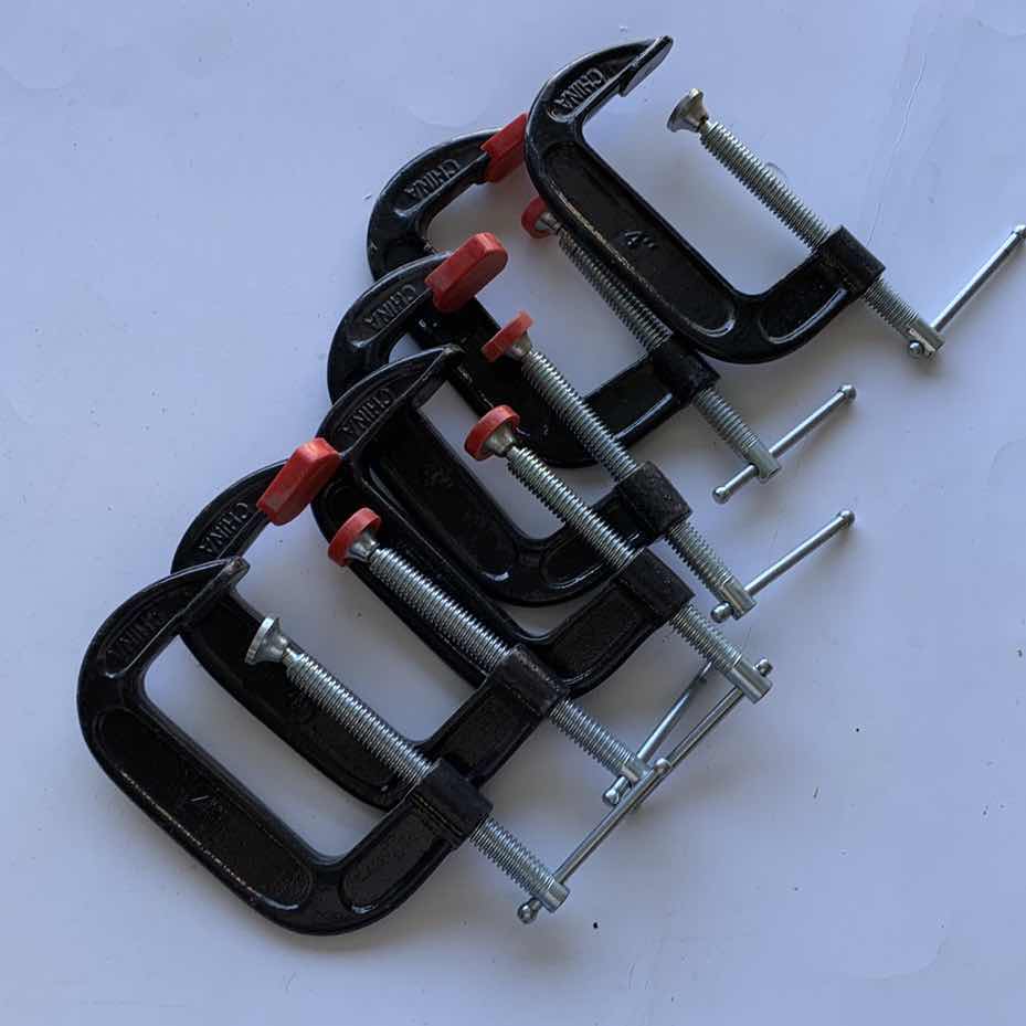 Photo 1 of SIX 4” C CLAMPS