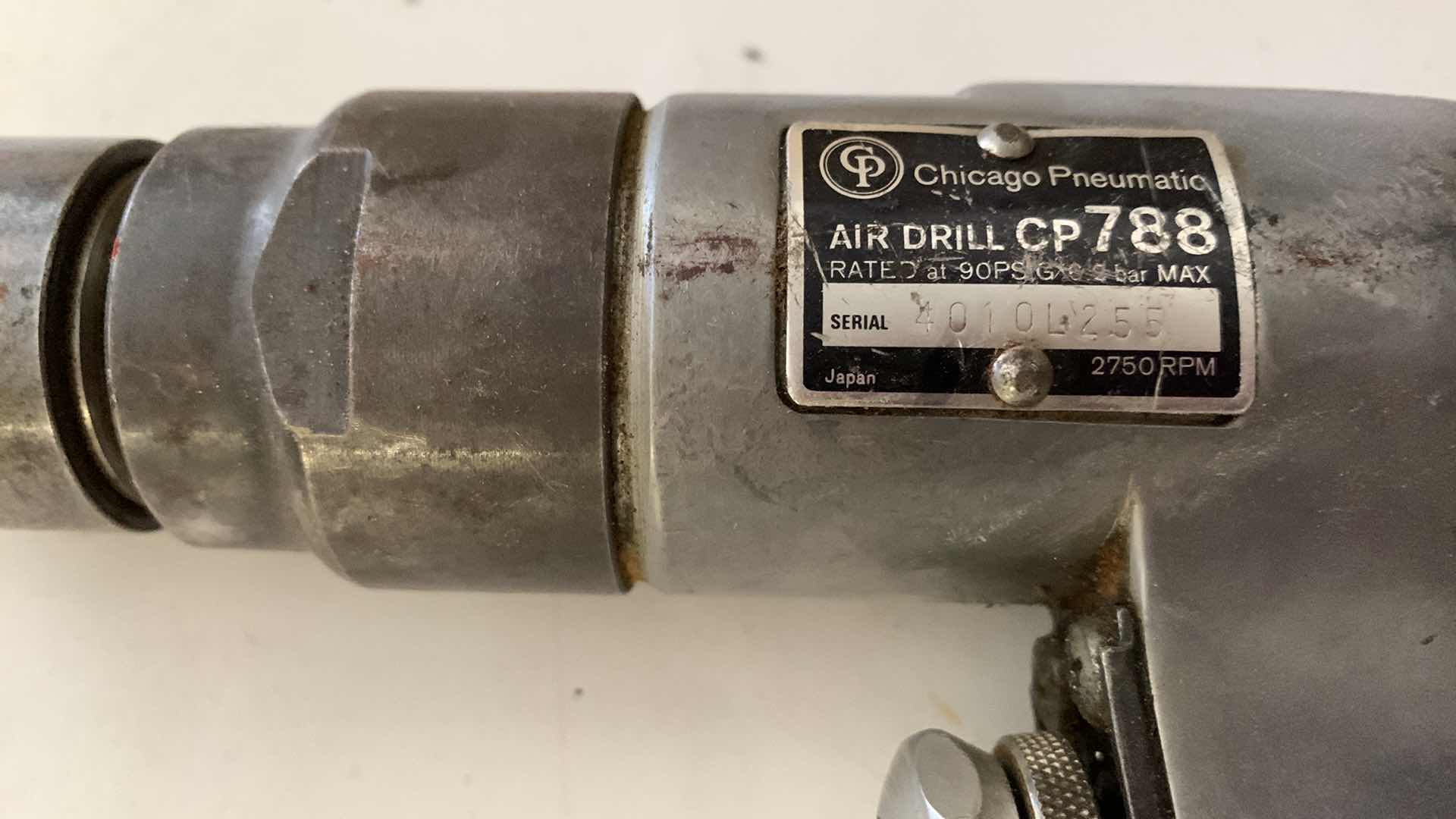 Photo 2 of CHICAGO PNEUMATIC AIR DRILL CP788