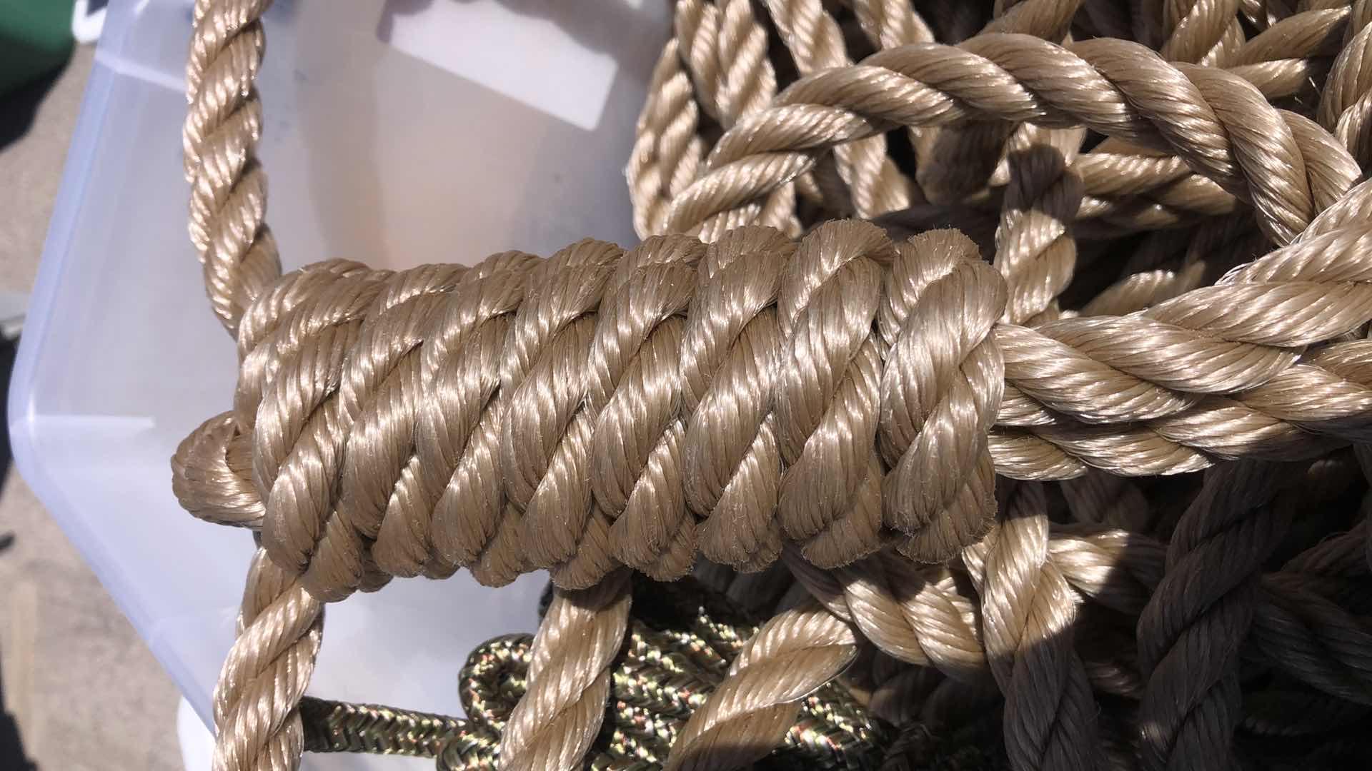 Photo 2 of CONTAINER OF ROPE NOOSES