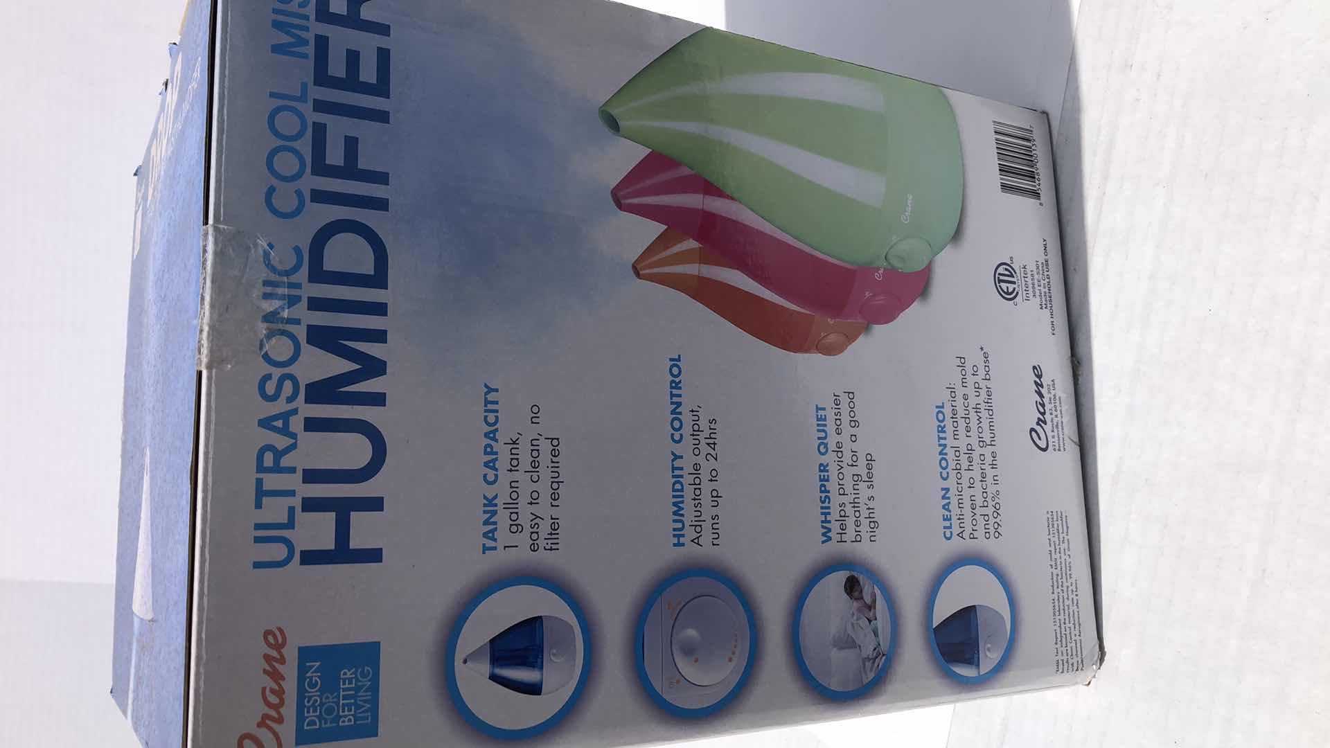 Photo 2 of CRANE ULTRASONIC COOL MIST HUMIDIFIER