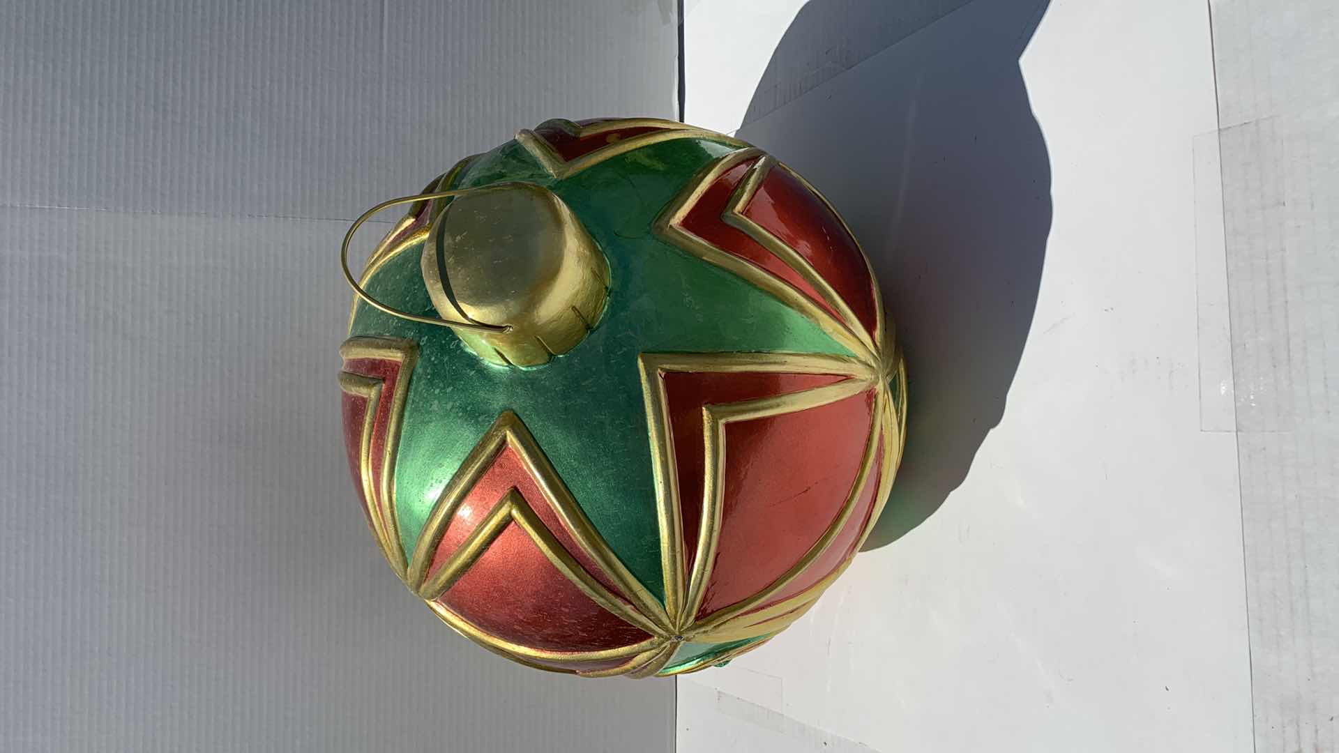 Photo 1 of 16” LARGE LIGHTED CHRISTMAS ORNAMENT