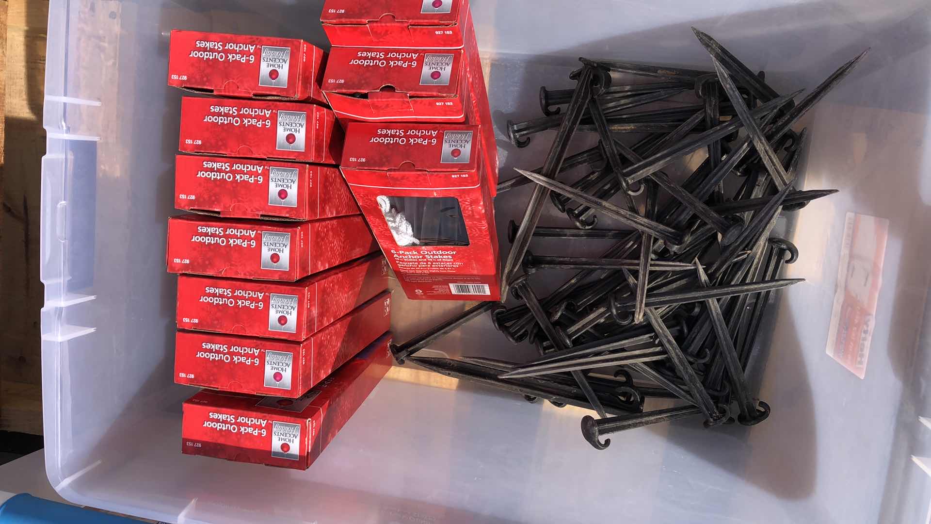 Photo 1 of 10 PACKS OF 6 X ANCHOR STAKES PLUS EXTRAS