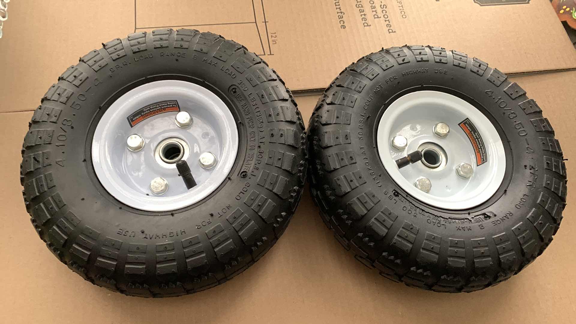 Photo 1 of PAIR OF UTILITY TIRES