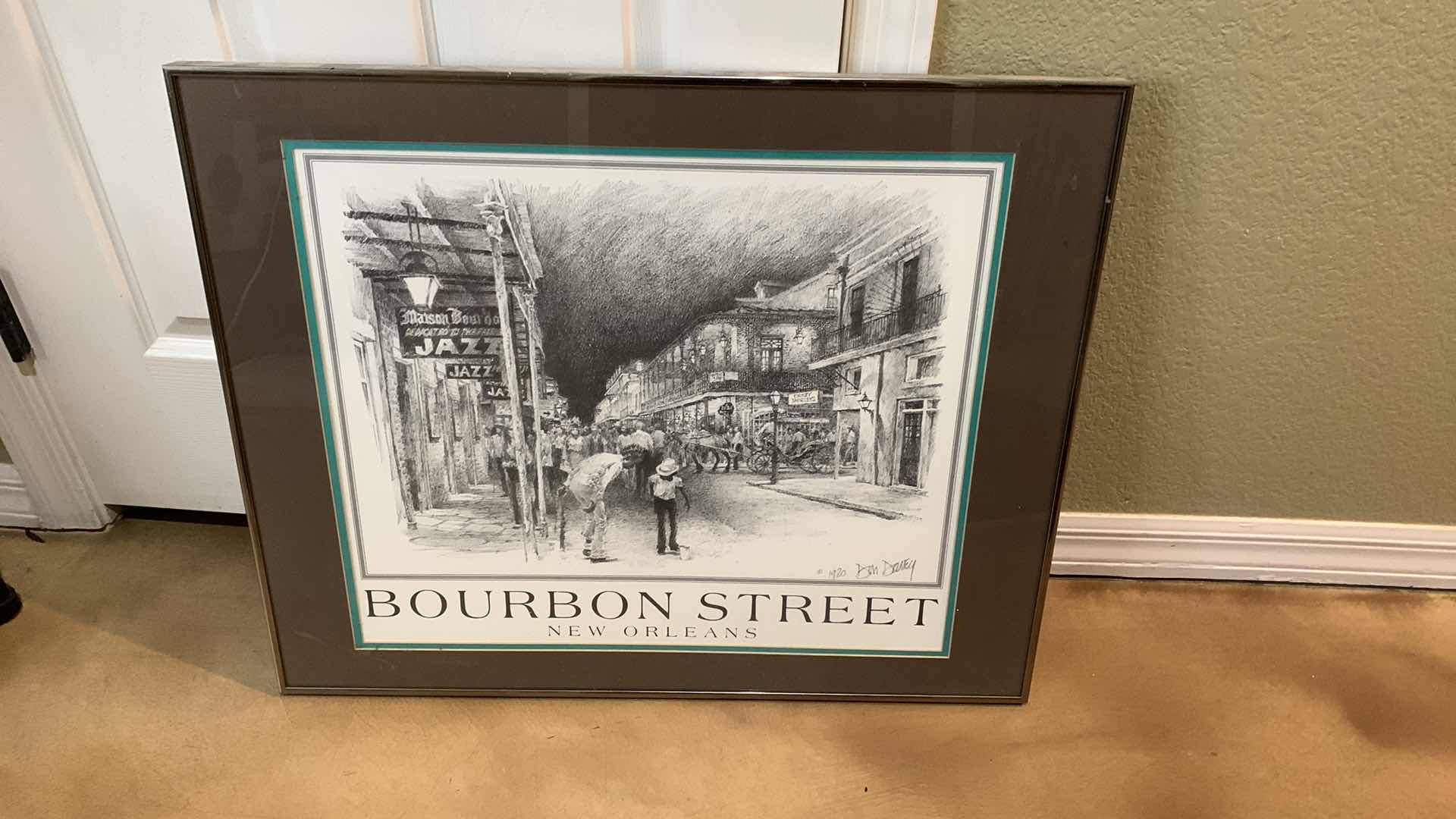 Photo 1 of BOURBON STREET PRINT 26” X 22”