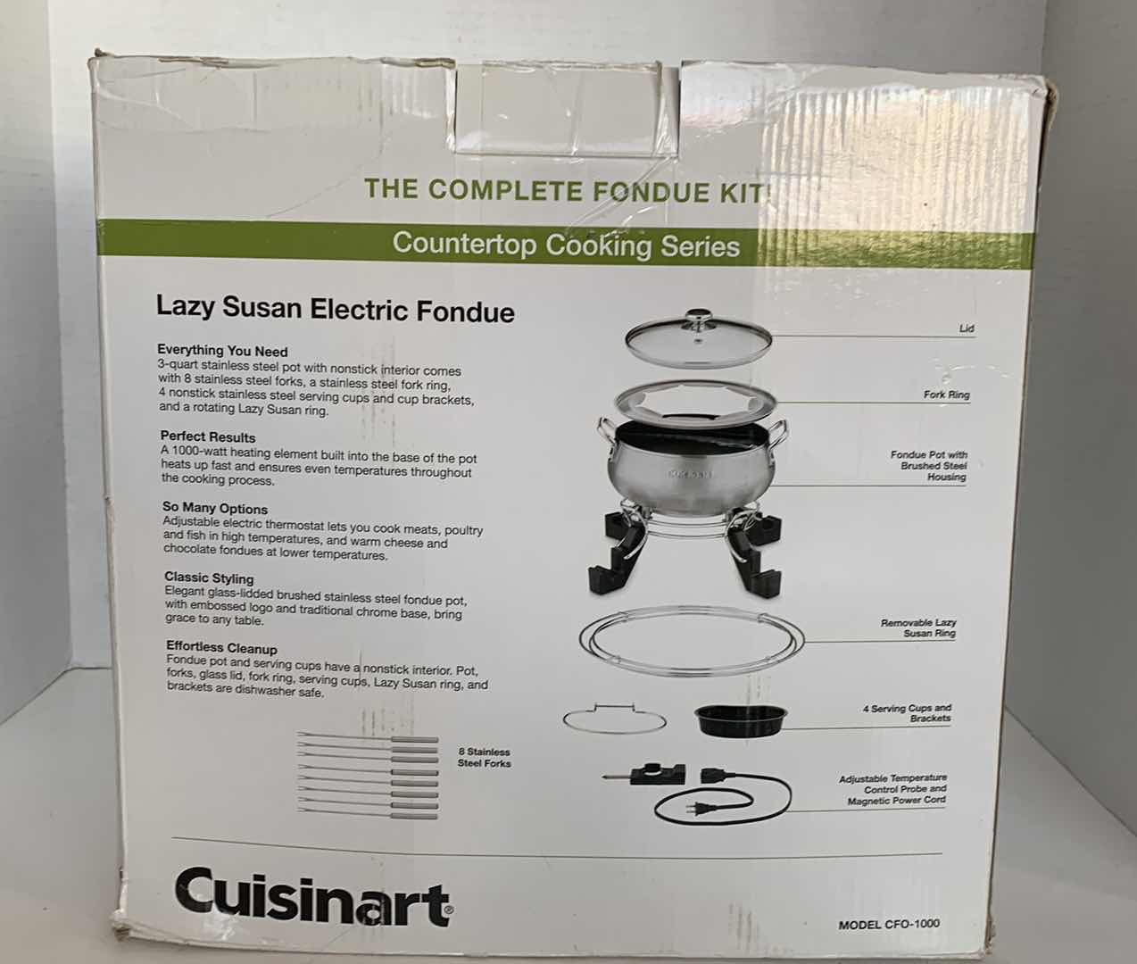 Photo 2 of CUISNART LAZY SUSAN ELECTRIC FONDUE