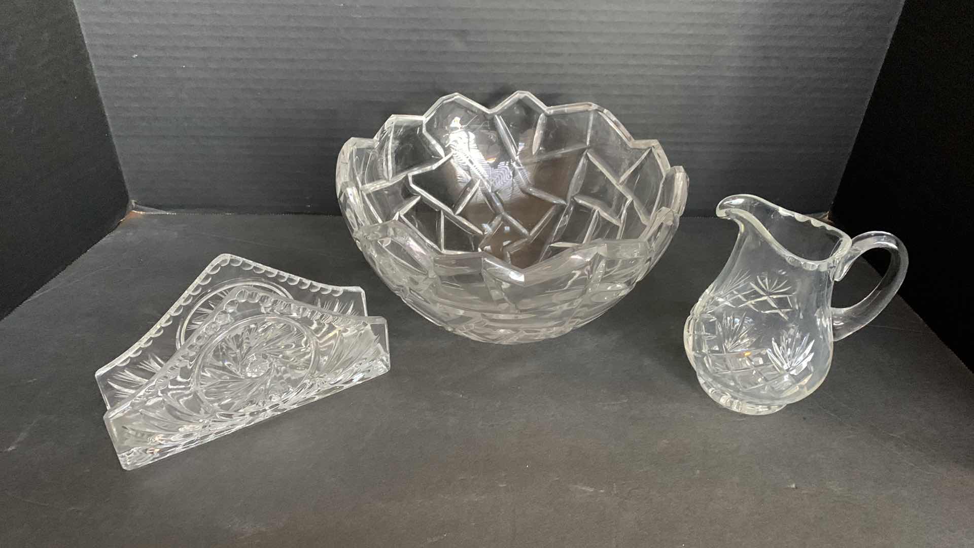 Photo 1 of 3-CRYSTAL KITCHEN WARE