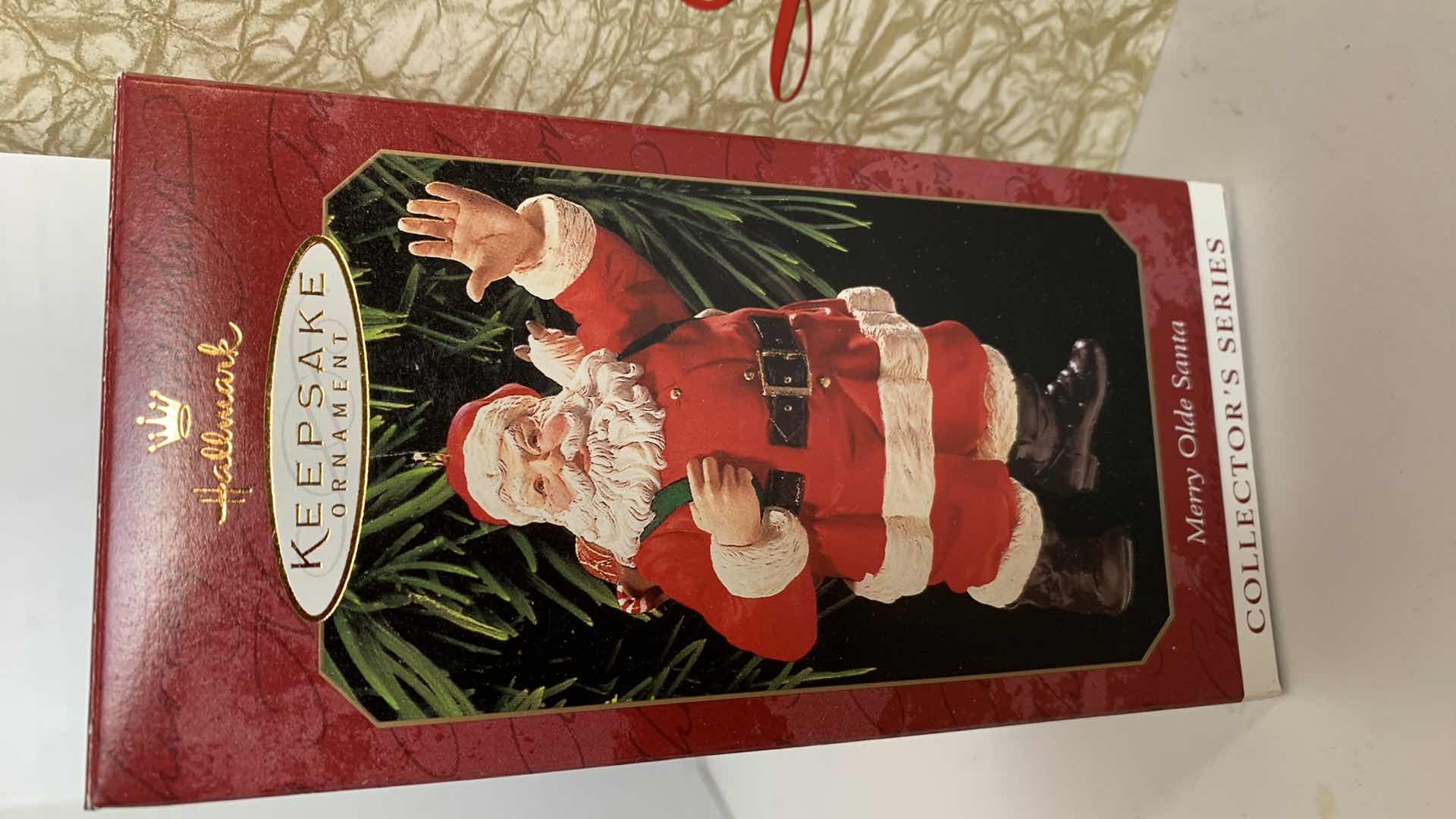 Photo 2 of 2-VINTAGE HALLMARK CHRISTMAS ORNAMENTS AND CATALOG