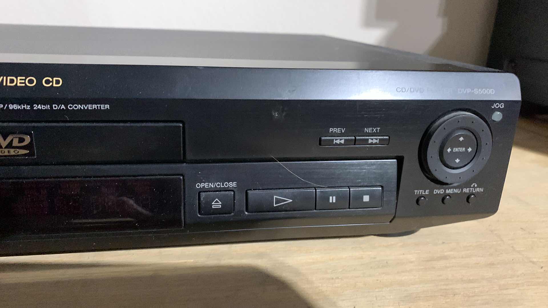 Photo 3 of SONY CD/DVD PLAYER DVP-S5000