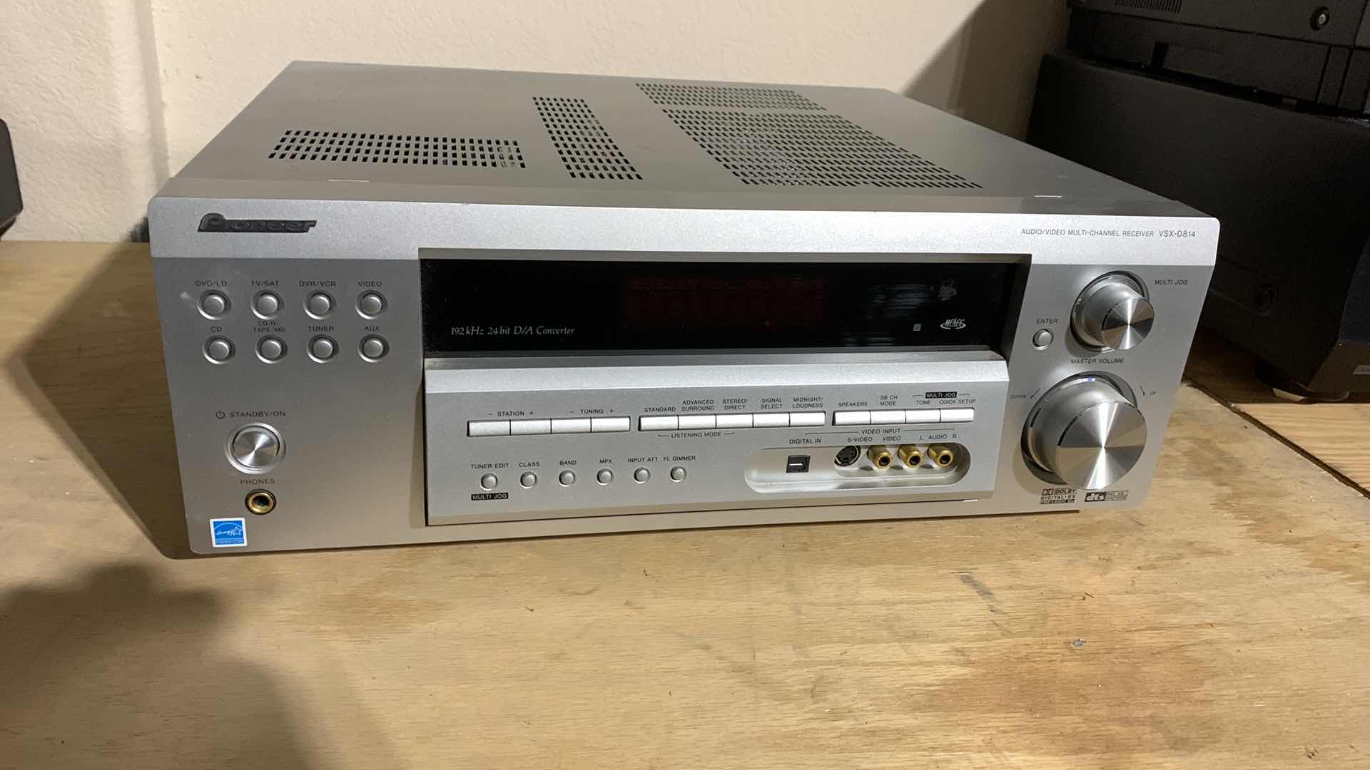 Photo 1 of PIONEER AUDIO/VIDEO MULTI-CHANNEL RECEIVER VSX-D814