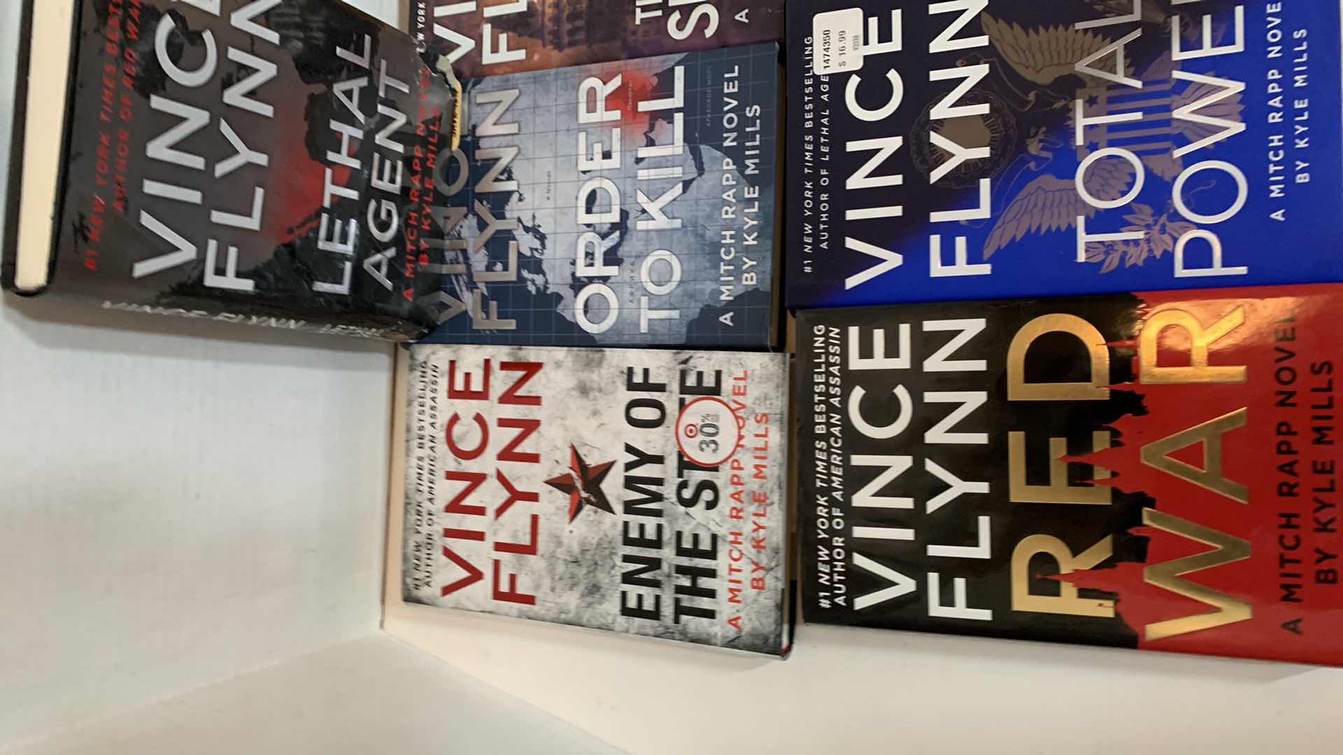 Photo 2 of 7-VINCE FLYNN HARD COVER BOOKS