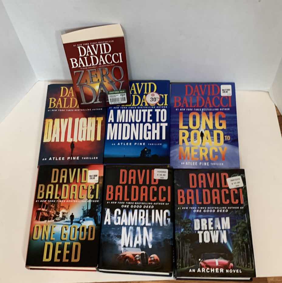 Photo 1 of 7-DAVID BALDACCI HARD COVER BOOKS