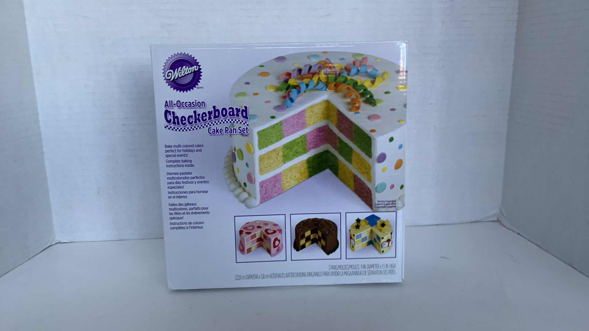 Photo 1 of WILTON CHECKERBOARD CAKE PAN SET