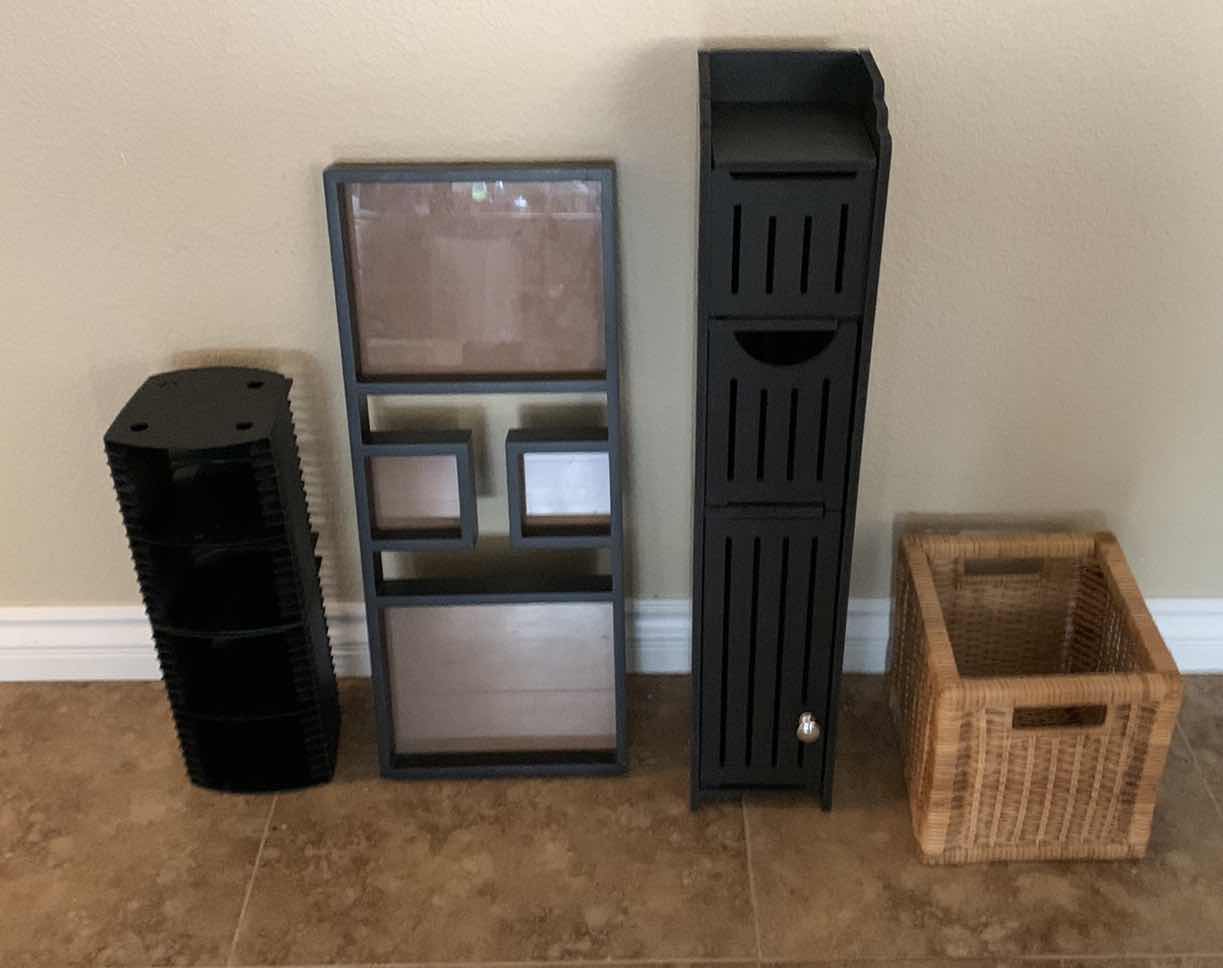 Photo 1 of HOME DECOR STORAGE UNITS AND CASSETTE HOLDERS