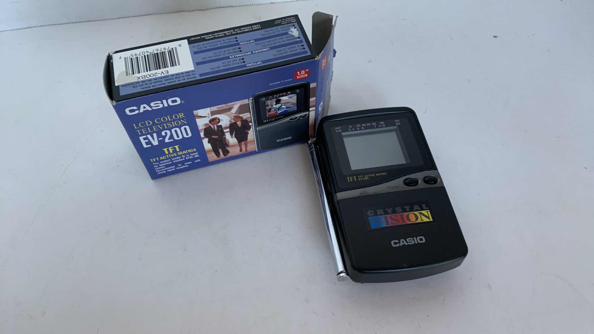 Photo 3 of CASIO LCD MINI COLOR TELEVISION EV-200