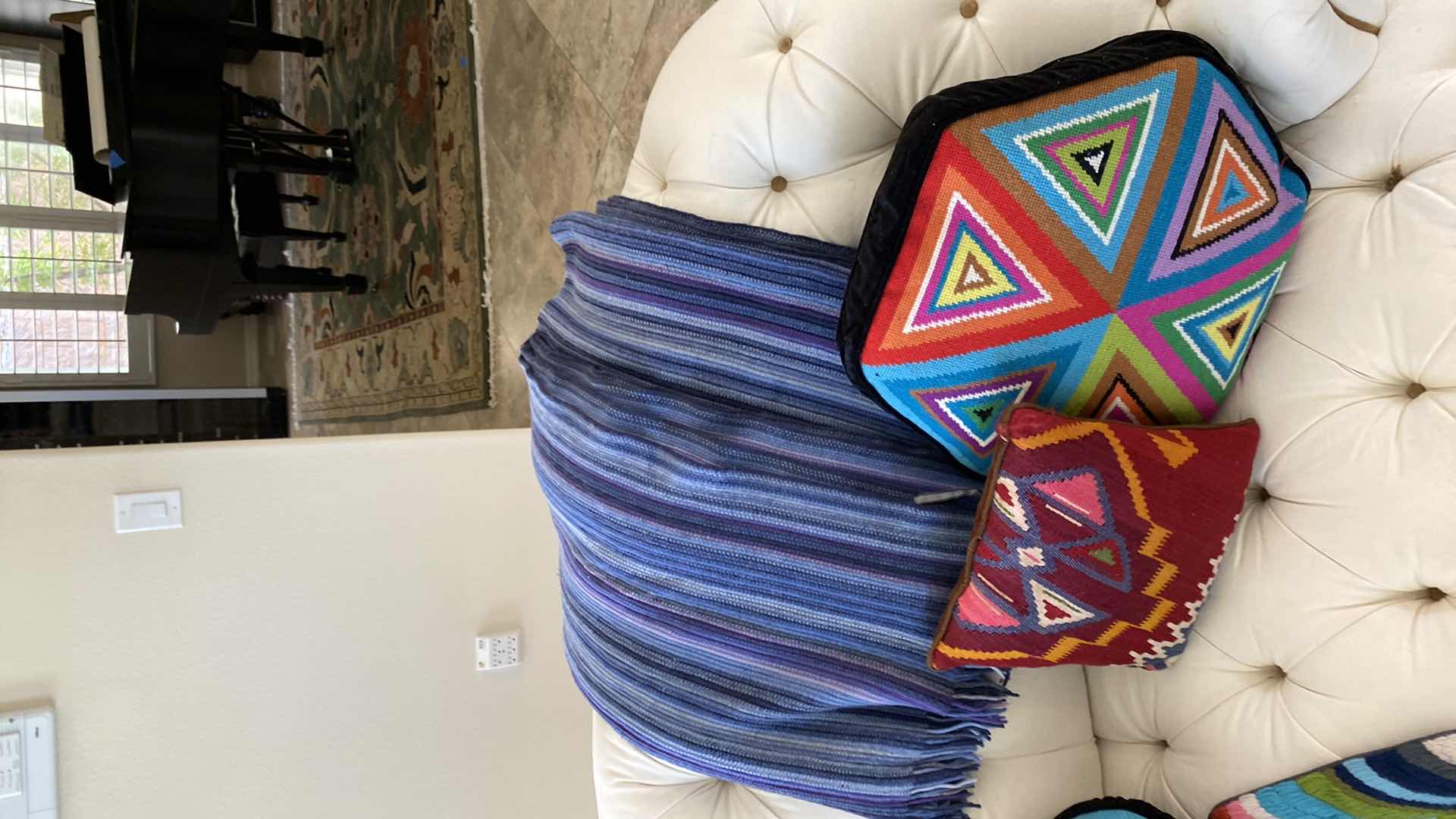 Photo 3 of SOUTHWEST STYLE PILLOWS AND 2 THROWS