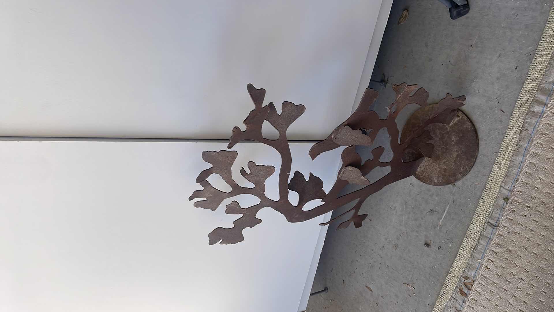 Photo 3 of WROUGHT IRON SCULPTURE 28”