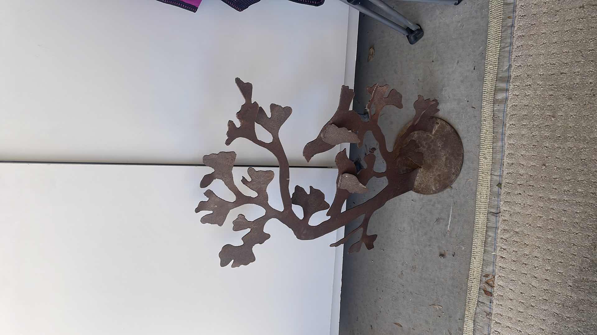 Photo 4 of WROUGHT IRON SCULPTURE 28”