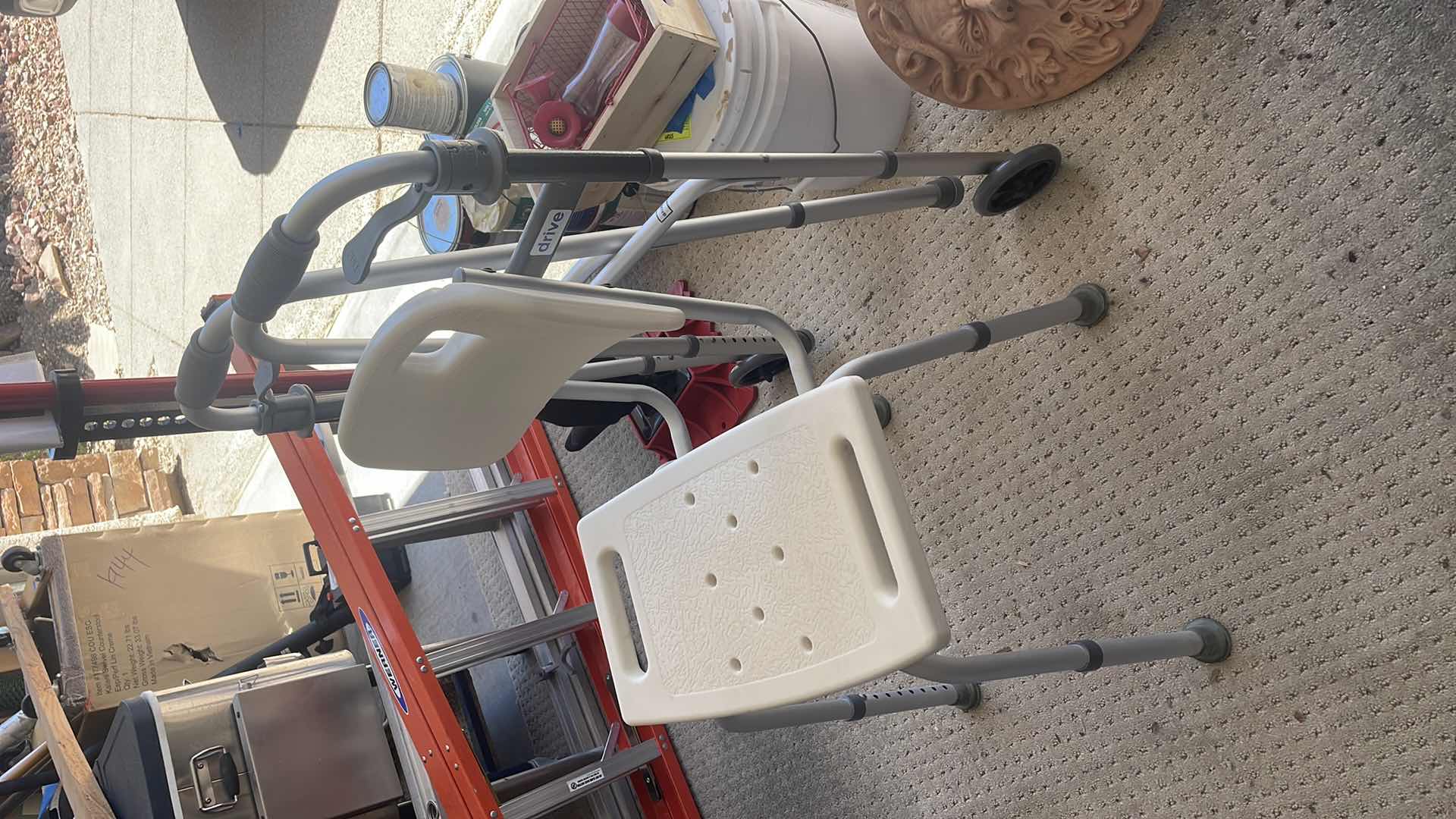 Photo 3 of SHOWER CHAIR AND WALKER