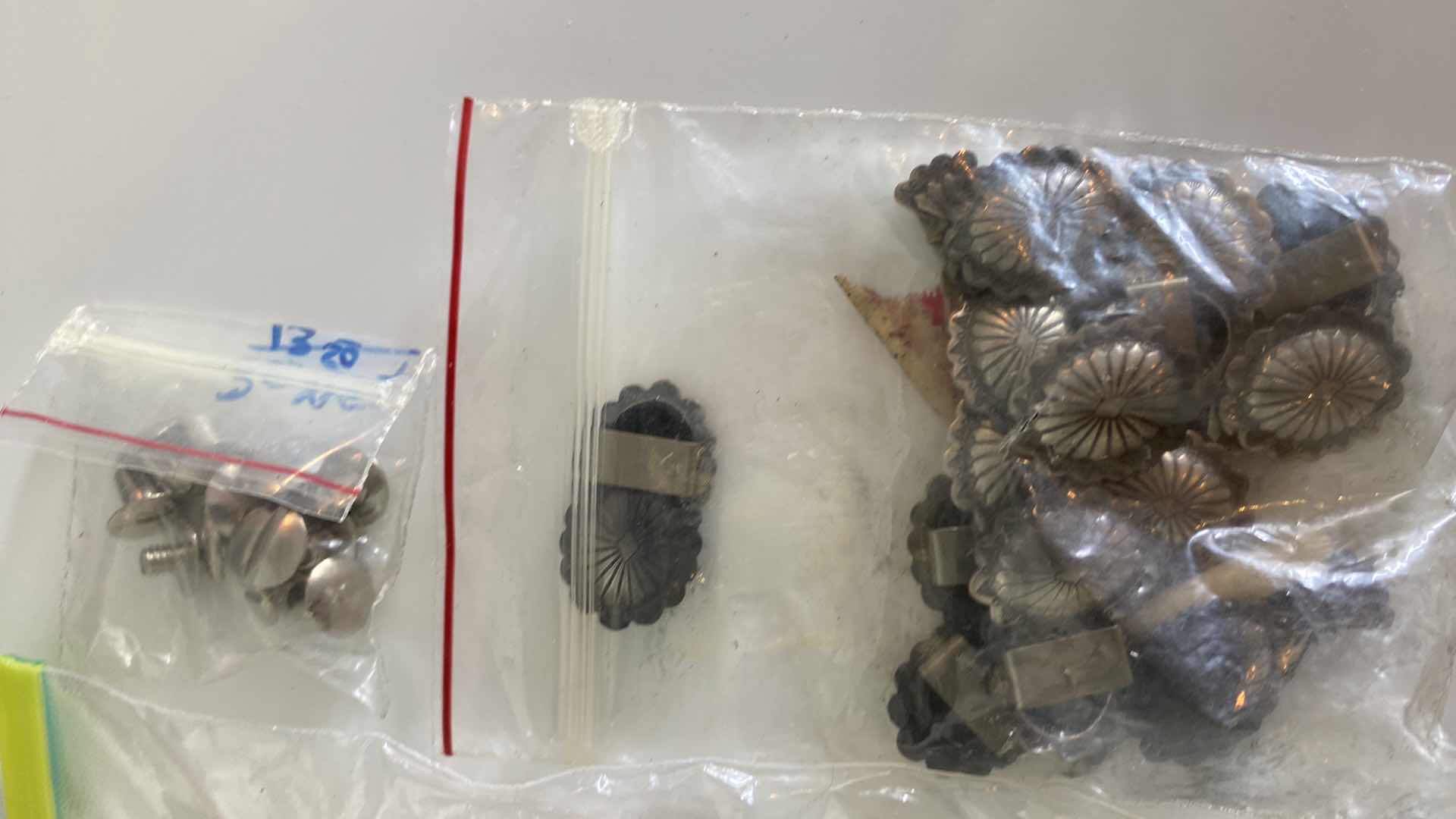 Photo 1 of JEWELRY MAKING SUPPLIES CONCHO BUTTONS COVERS AND MORE