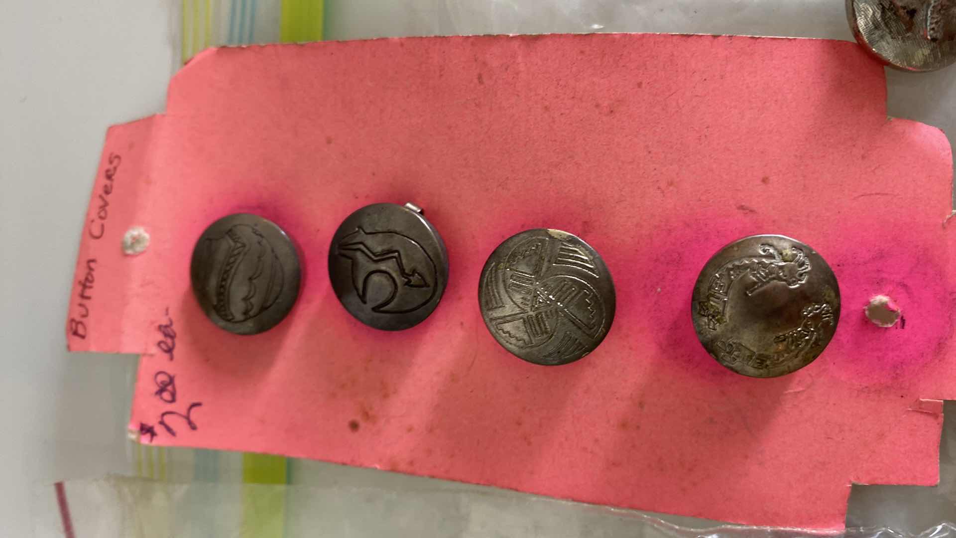 Photo 1 of JEWELRY MAKING SUPPLIES CONCHO BUTTONS COVERS AND MORE