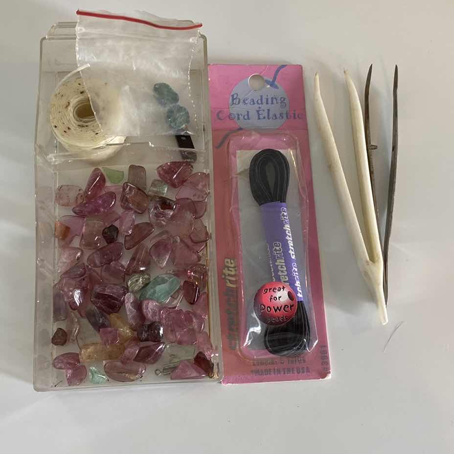 Photo 1 of JEWELRY MAKING SUPPLIES AND GEMSTONES