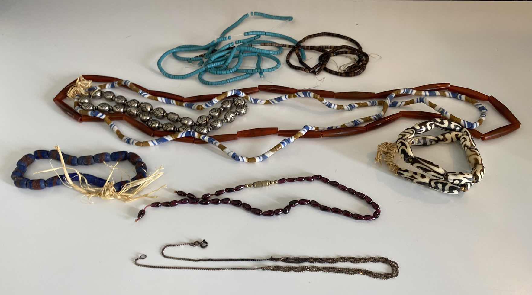 Photo 1 of JEWELRY MAKING SUPPLIES - BEADED AND SOME REQUIRE REPAIR
