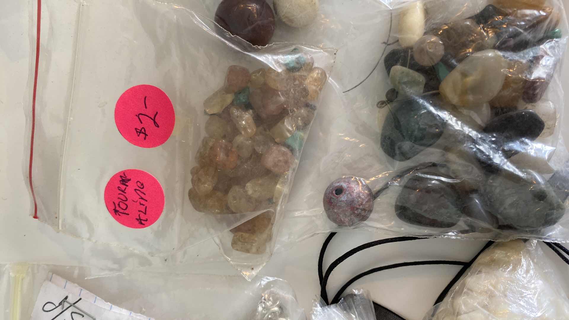 Photo 1 of JEWELRY MAKING SUPPLIES LIBSTER CLASPS AND STONES