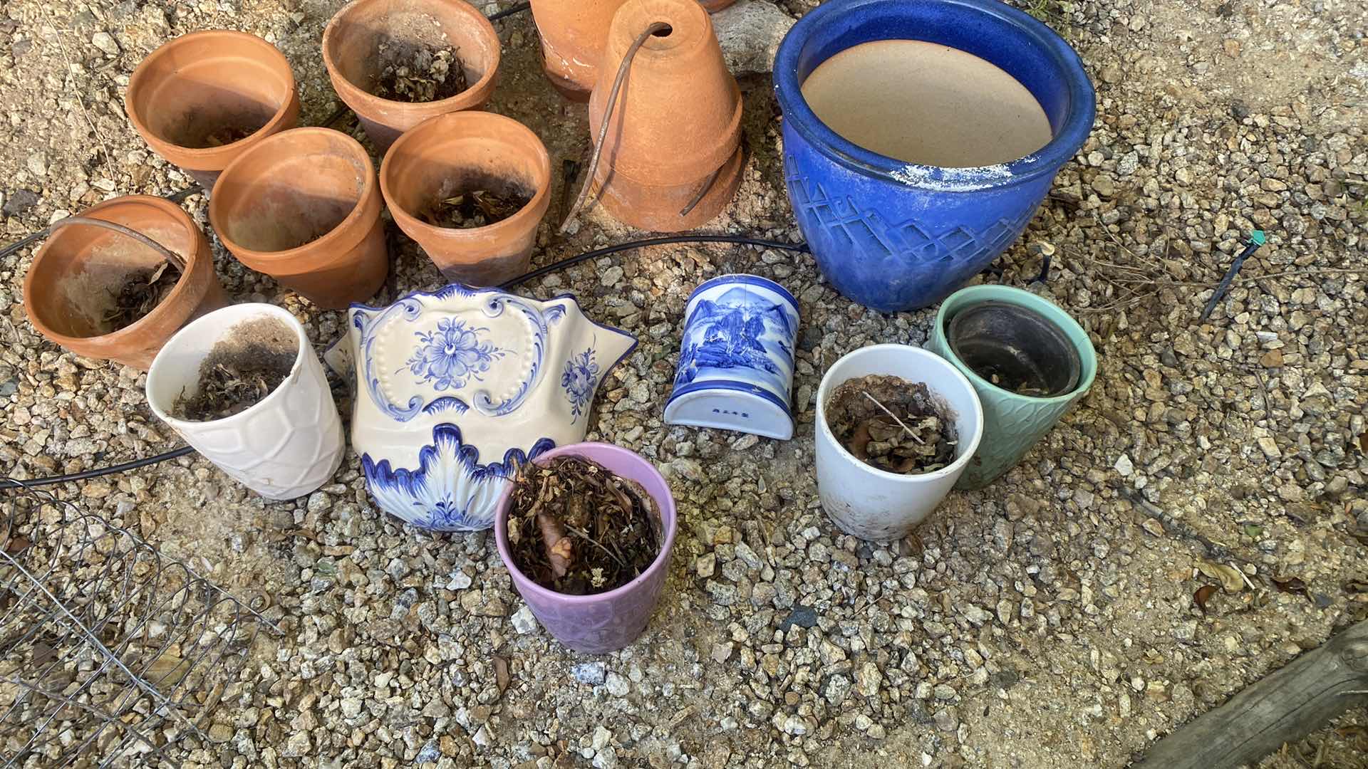 Photo 2 of ASSORTED GARDENING POTS