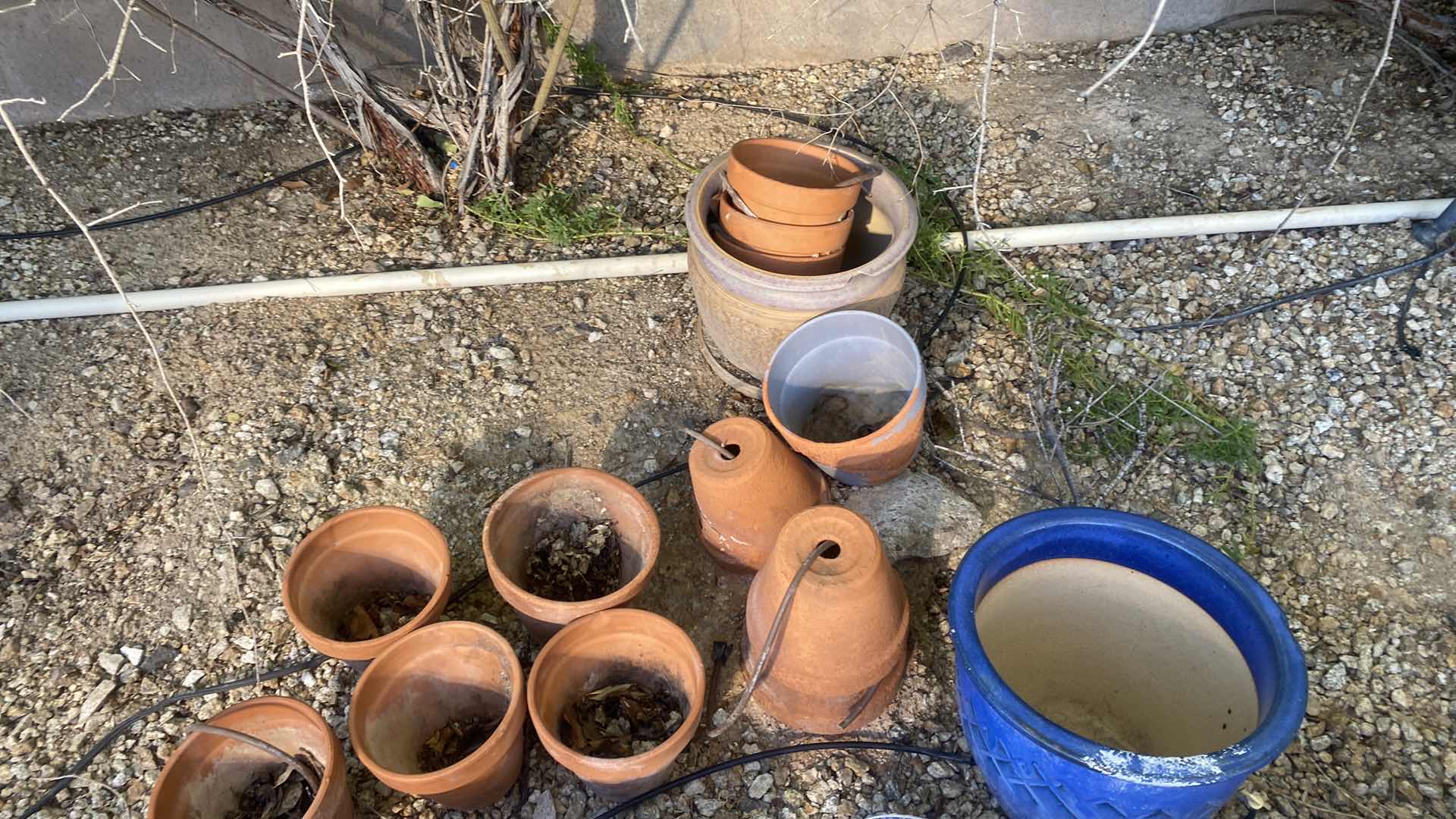 Photo 3 of ASSORTED GARDENING POTS