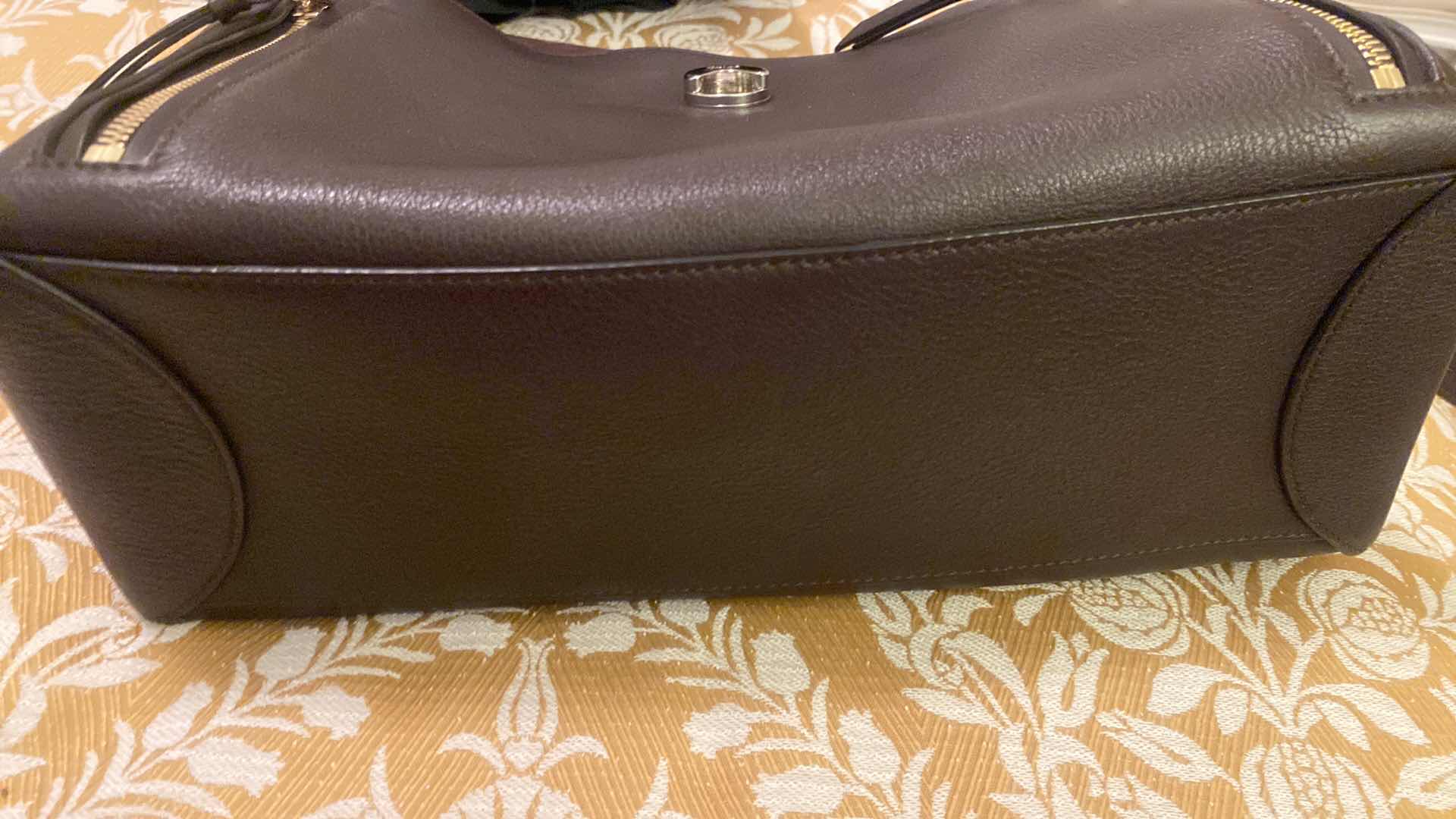 Photo 16 of AUTHENTIC GENTLY LOVED CHLOE MEDIUM FAYE DAY BAG  IN CARBON BROWN WITH TAG AND AUTHENTICATION PAPERWORK AND DUST BAG