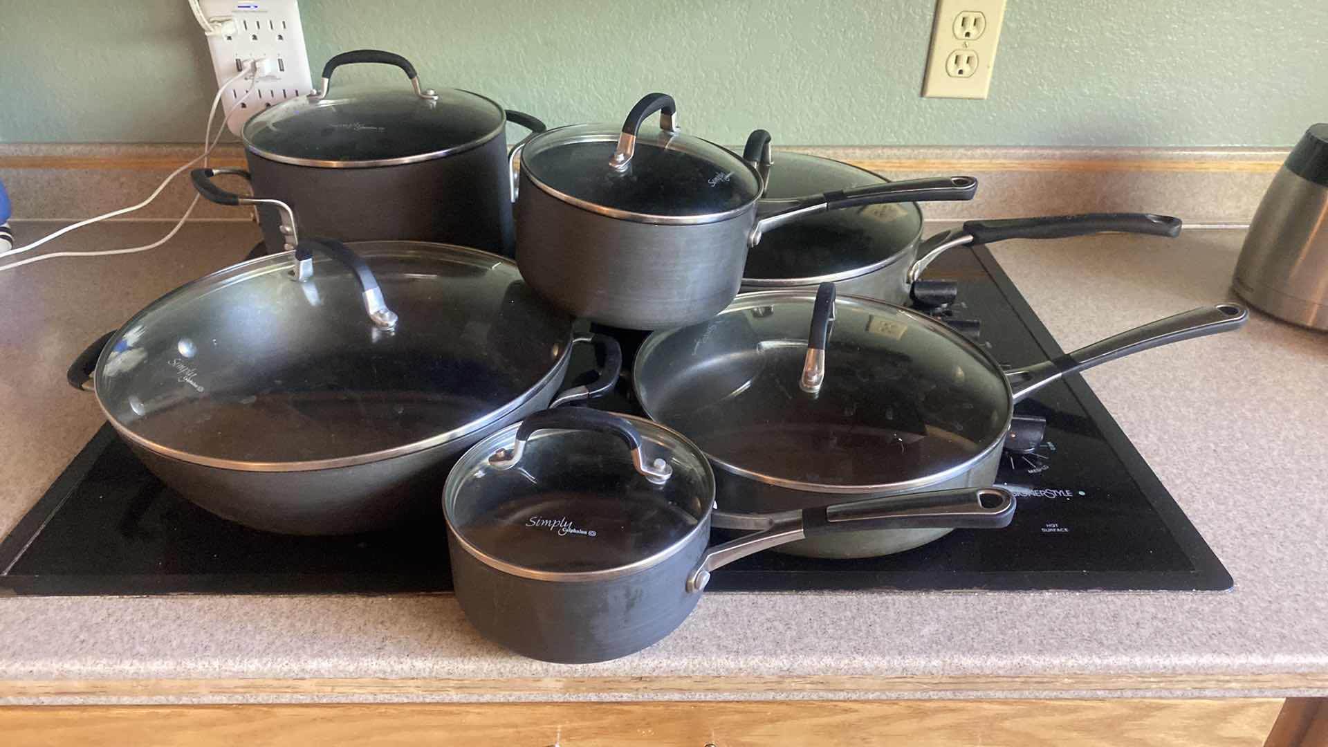 Photo 1 of 12 PIECE SET SIMPLY CALPHON POTS & PANS