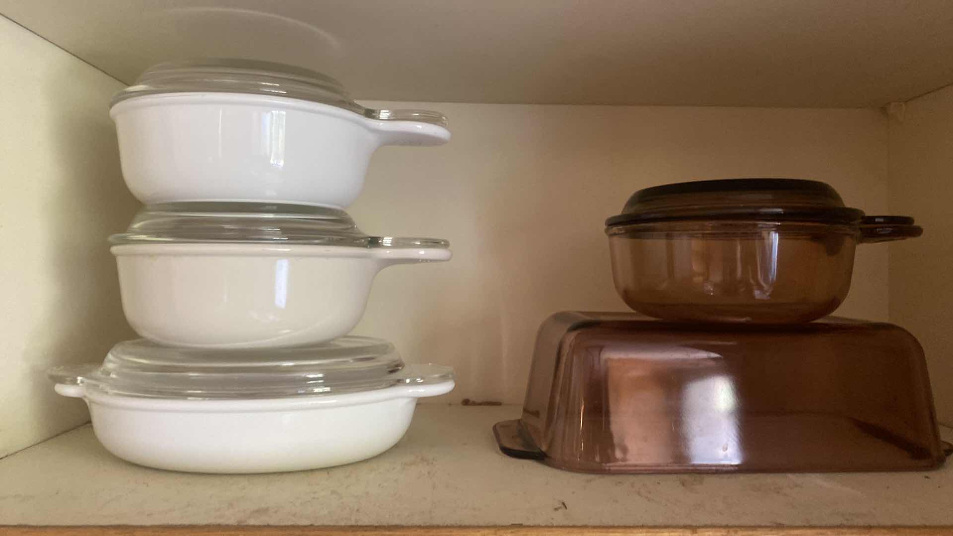 Photo 3 of CONTENTS KITCHEN CABINET - CORNING-WARE & MORE