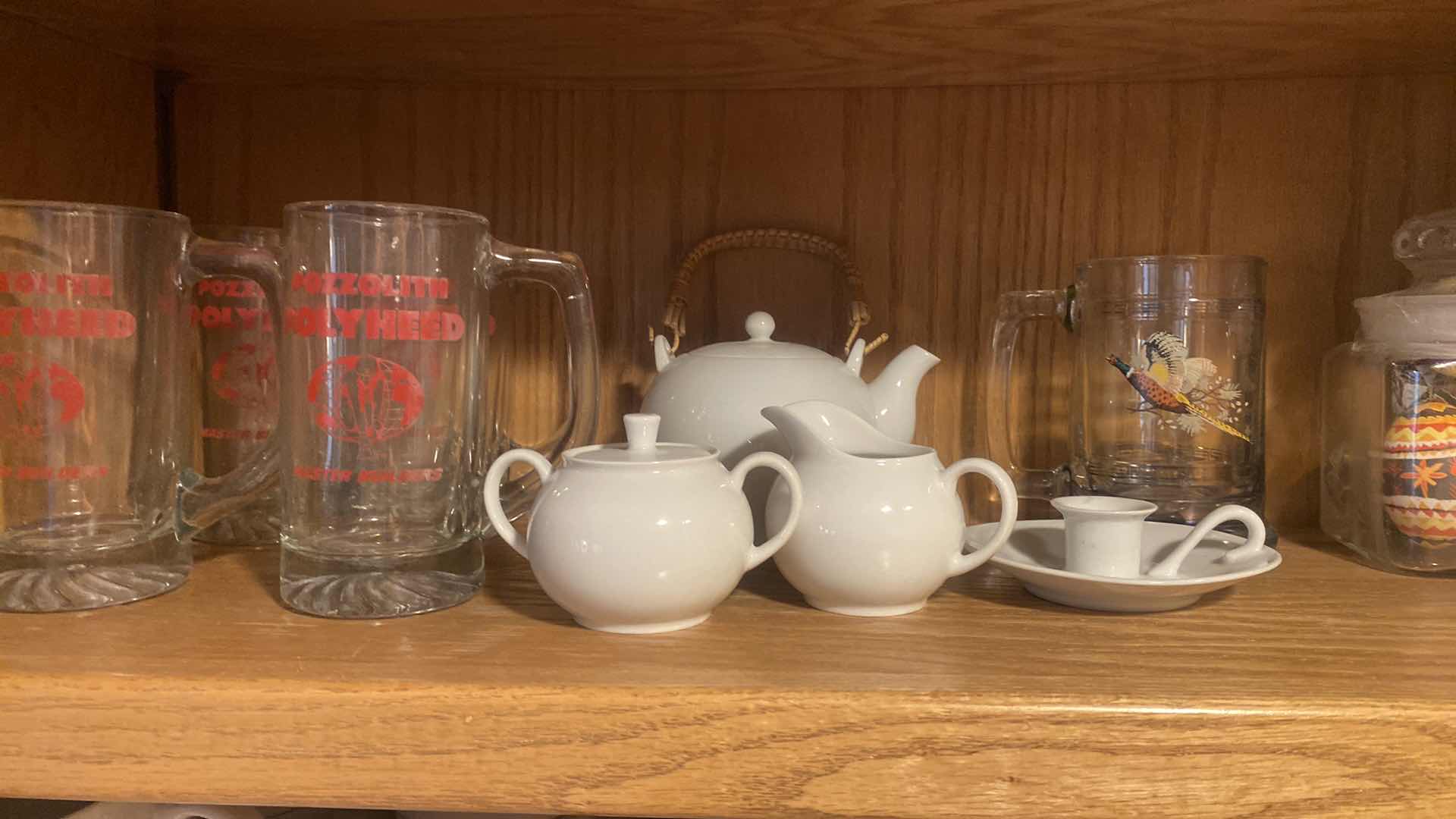 Photo 3 of CONTENTS OF KITCHEN CABINET - GLASSWARE & COFFEE CUPS