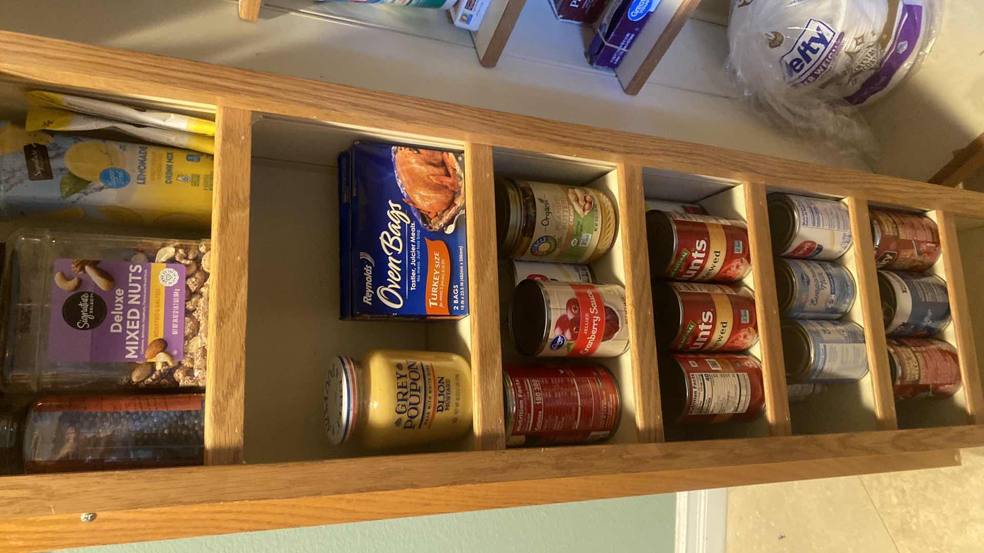 Photo 3 of CONTENTS OF KITCHEN CABINET - PANTRY