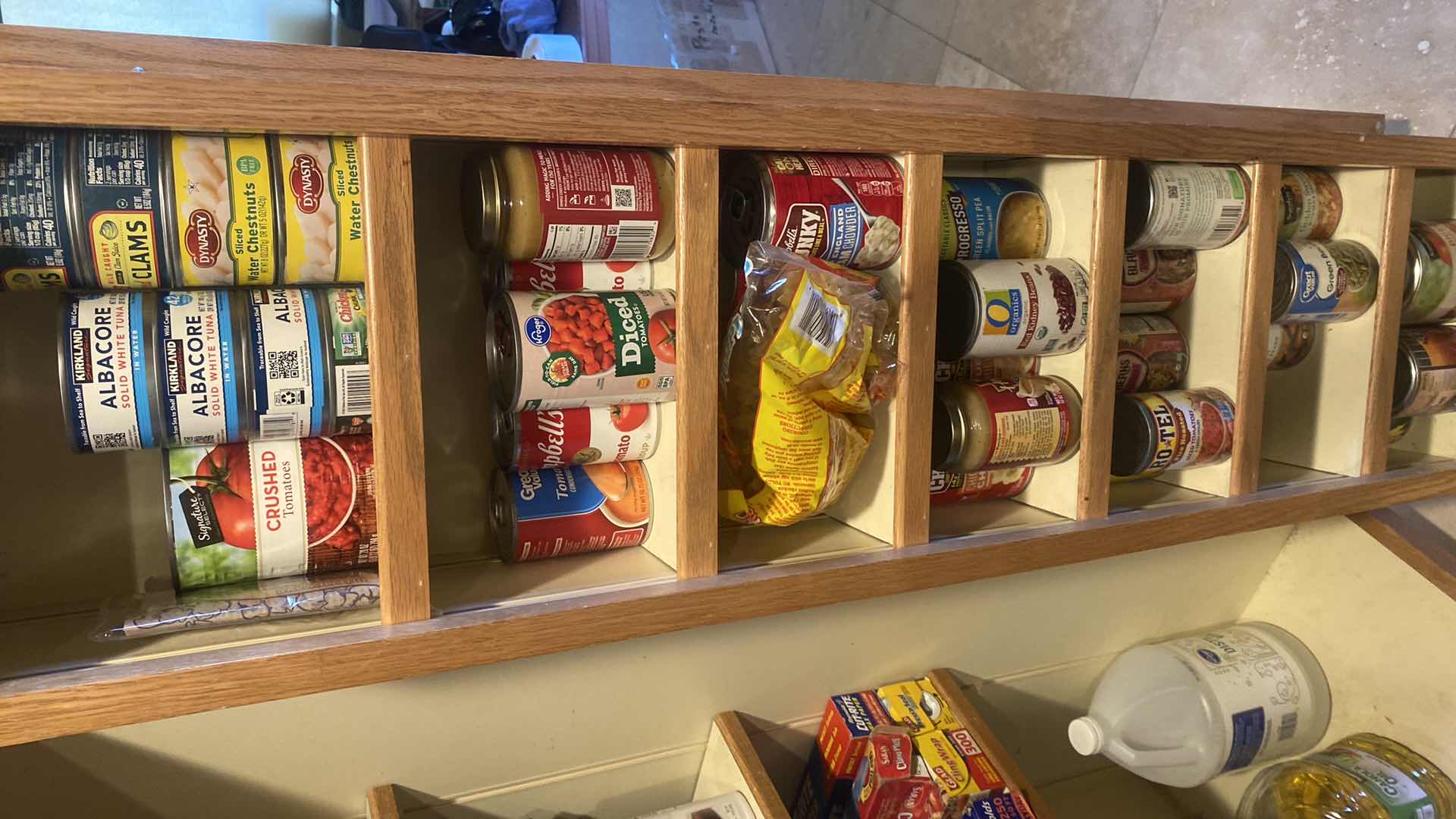 Photo 6 of CONTENTS OF KITCHEN CABINET - PANTRY