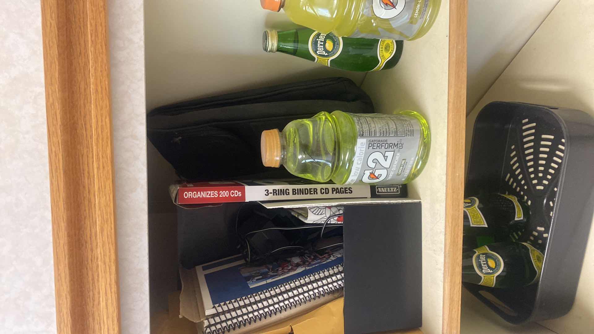 Photo 3 of CONTENTS OF 2 LAUNDRY ROOM CABINETS - VASES AND ASSORTED ITEMS